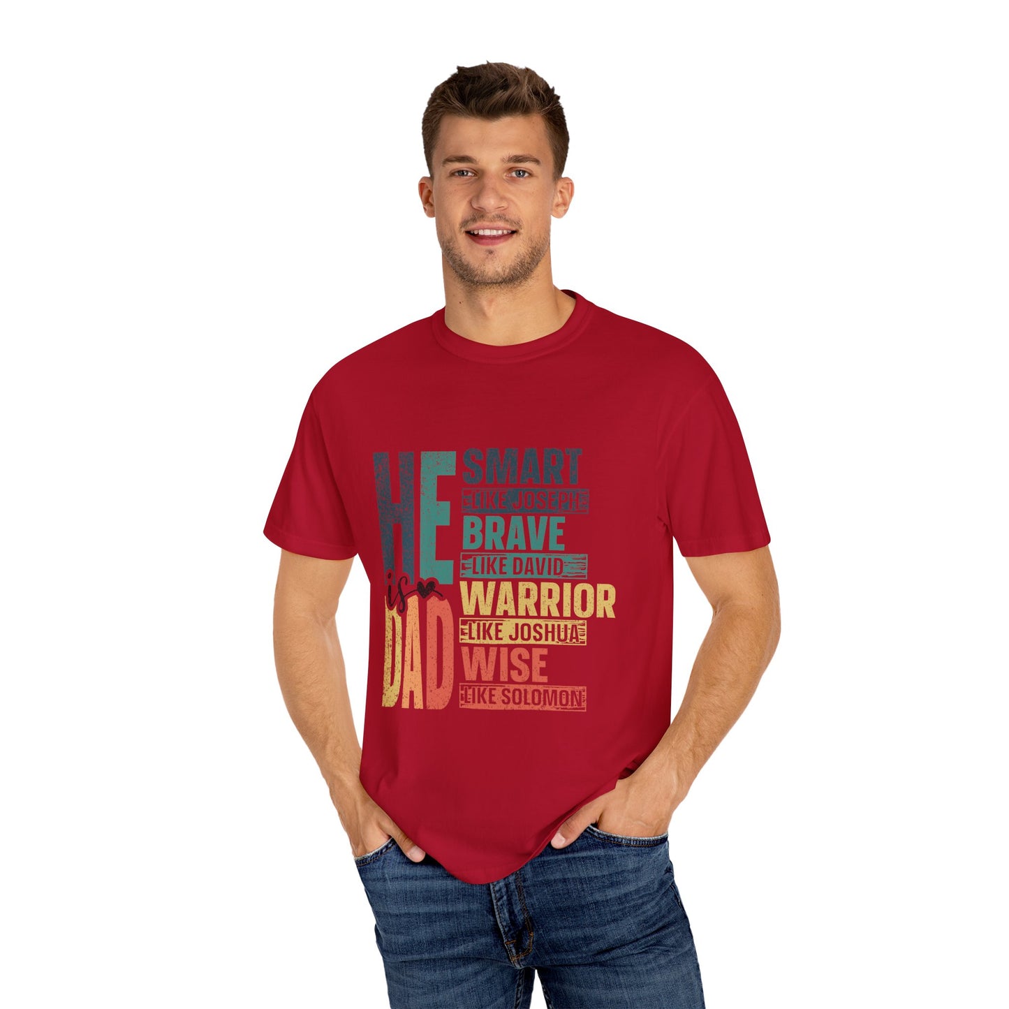 He is Smart like Jospeh,  Men's Garment-Dyed T-shirt