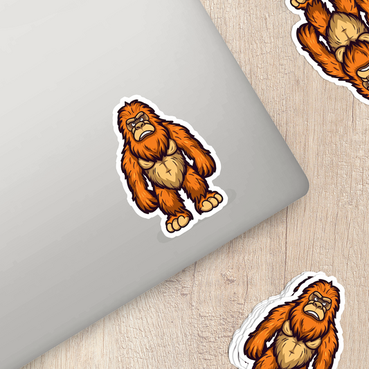 Bigfoot Vinyl Sticker - Embrace the Mystery of the Forest Legend