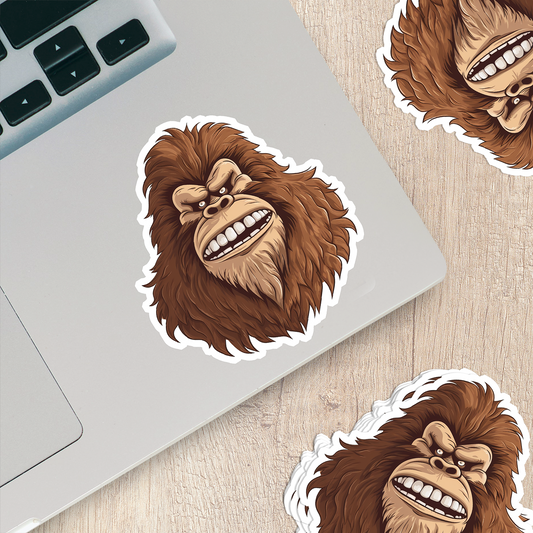 Bigfoot Vinyl Sticker - Embrace the Mystery of the Forest Legend