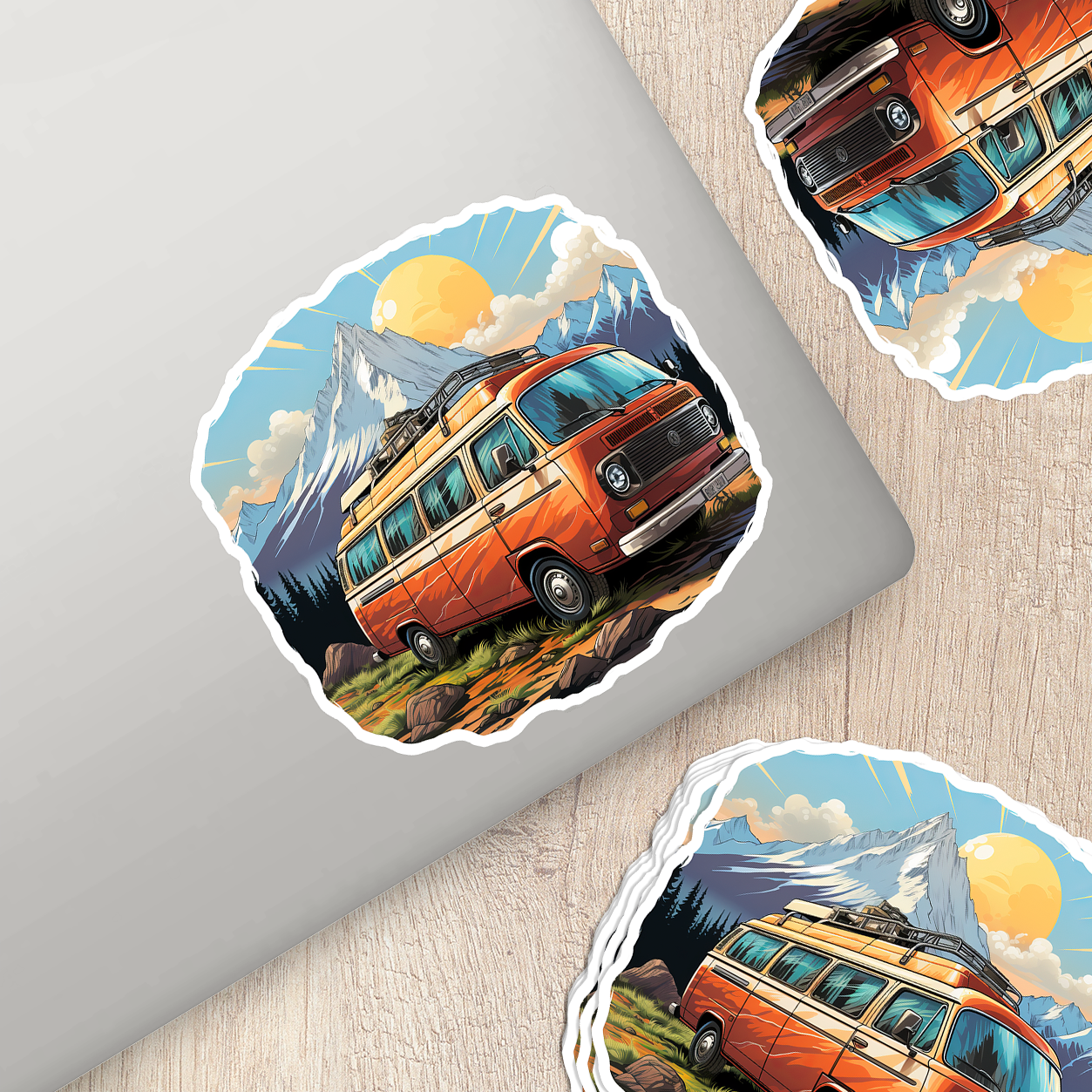 Van Life Vinyl Sticker - Celebrate the Freedom of the Road