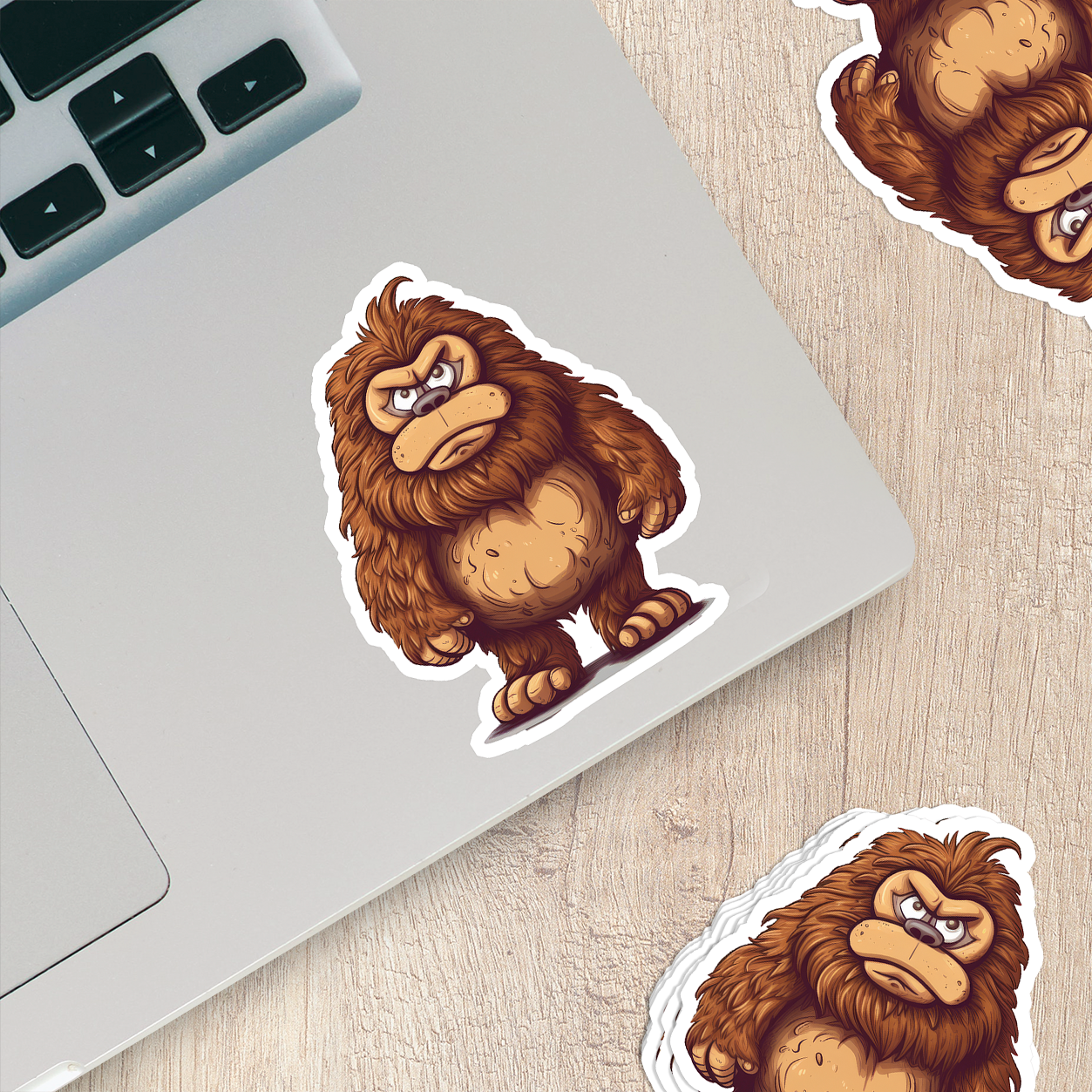 Bigfoot Vinyl Sticker - Embrace the Mystery of the Forest Legend