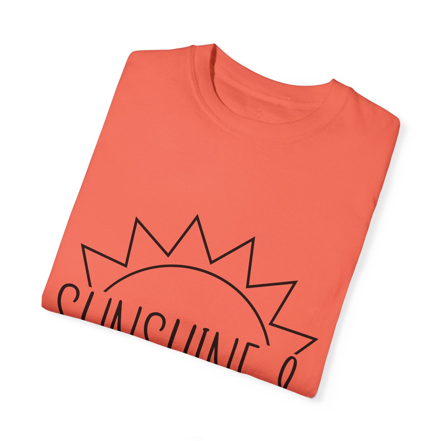 Sunshine & Summertime Unisex Garment-Dyed T-shirt