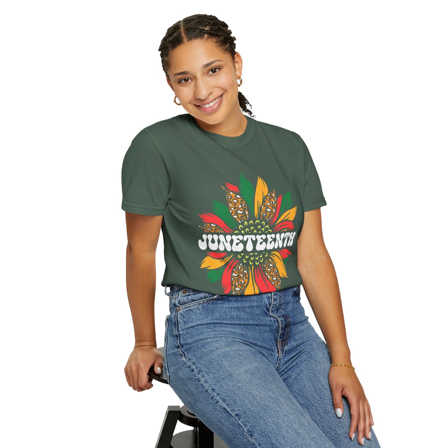 Juneteenth, Unisex Garment-Dyed T-shirt