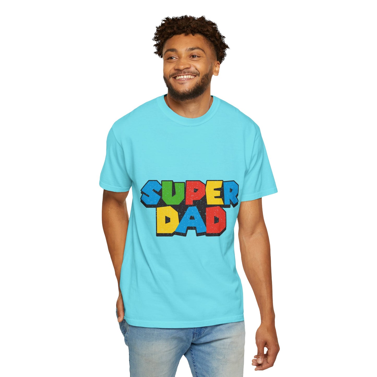 Super Dad Men's Garment-Dyed T-shirt