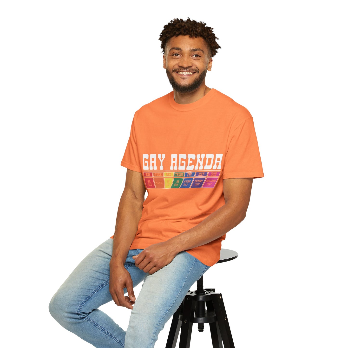 Gay Agenda Unisex Garment-Dyed T-shirt