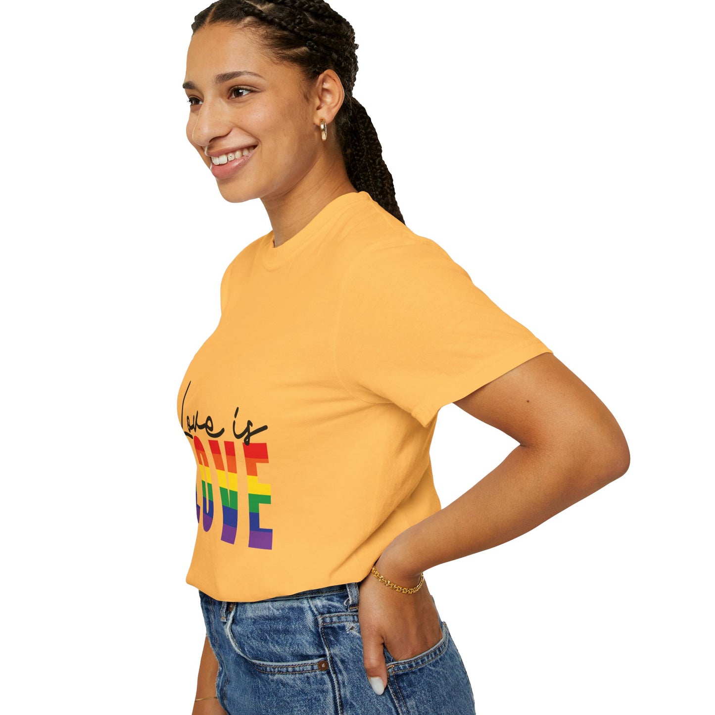 Love is Love, Unisex Garment-Dyed T-shirt