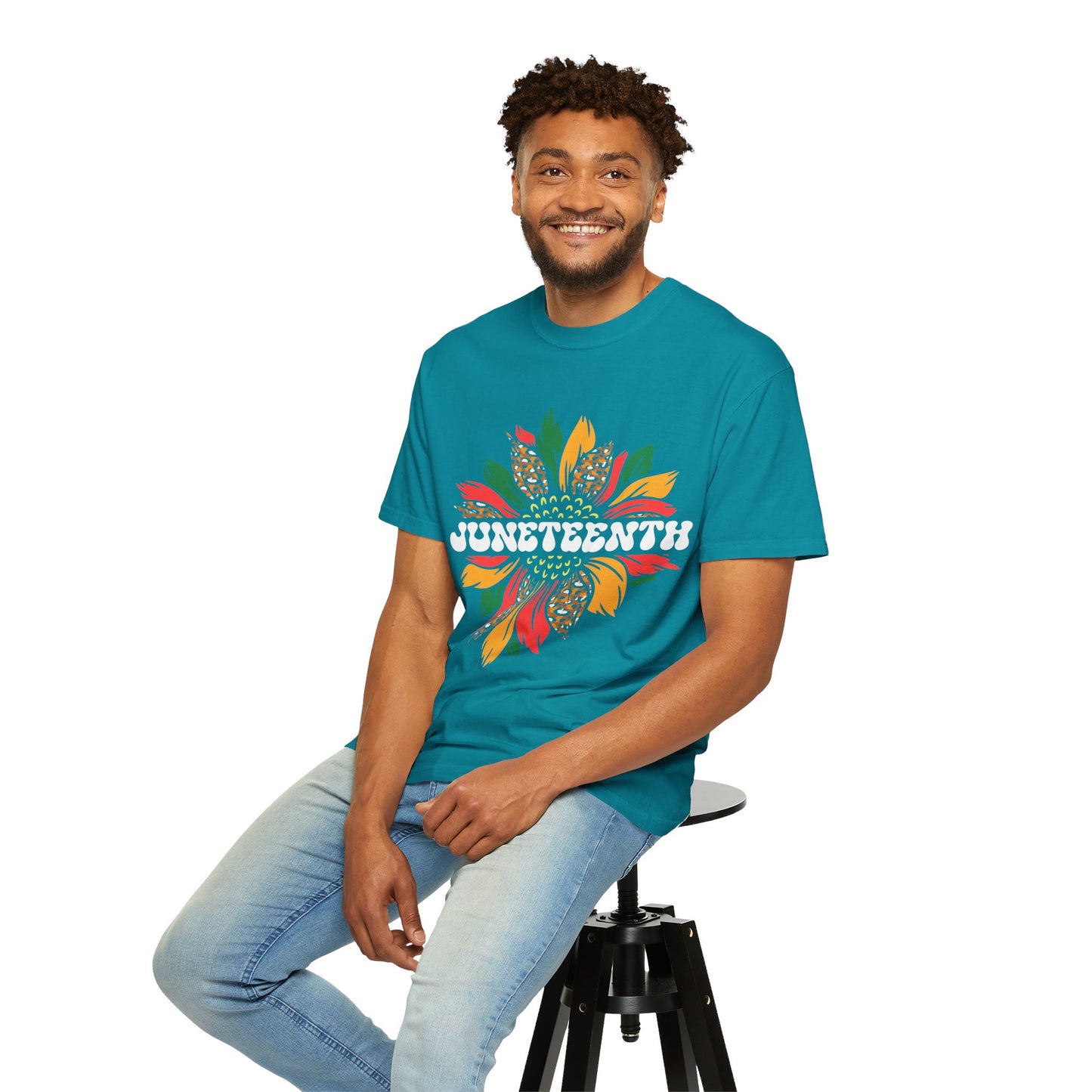 Juneteenth, Unisex Garment-Dyed T-shirt