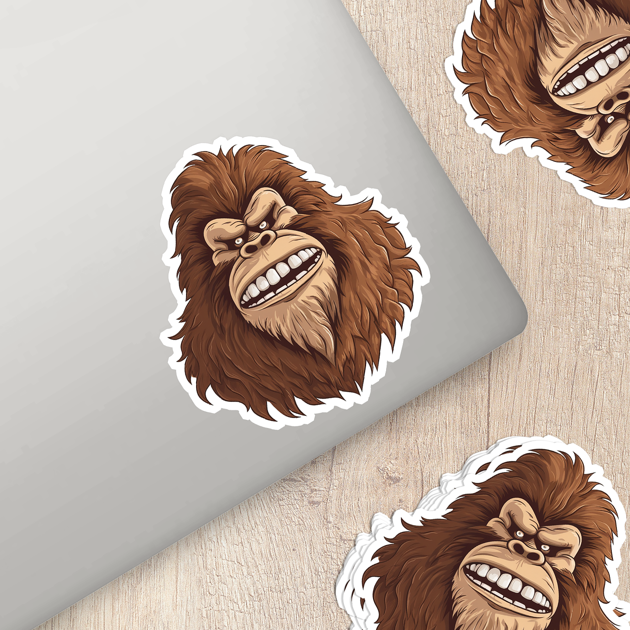 Bigfoot Vinyl Sticker - Embrace the Mystery of the Forest Legend