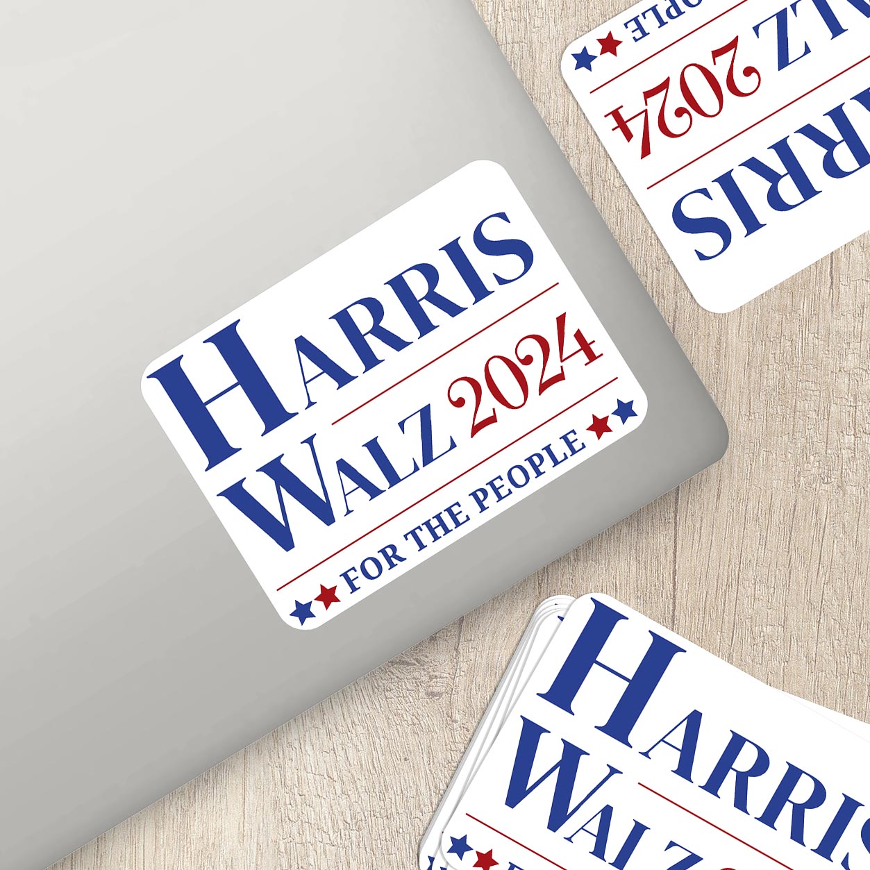 Harris Walz 2024 Vinyl Sticker - Durable and Weatherproof