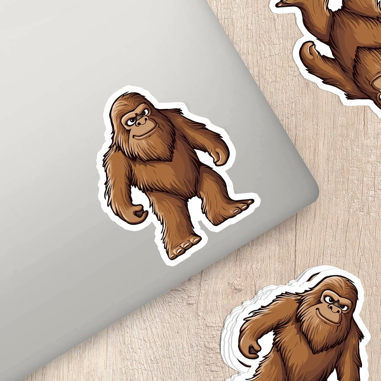 Adorable Bigfoot Vinyl Sticker - Add a Touch of Cryptid Charm!