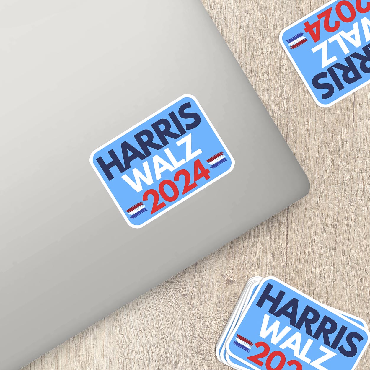 Harris Walz 2024 Vinyl Sticker - Durable and Weatherproof