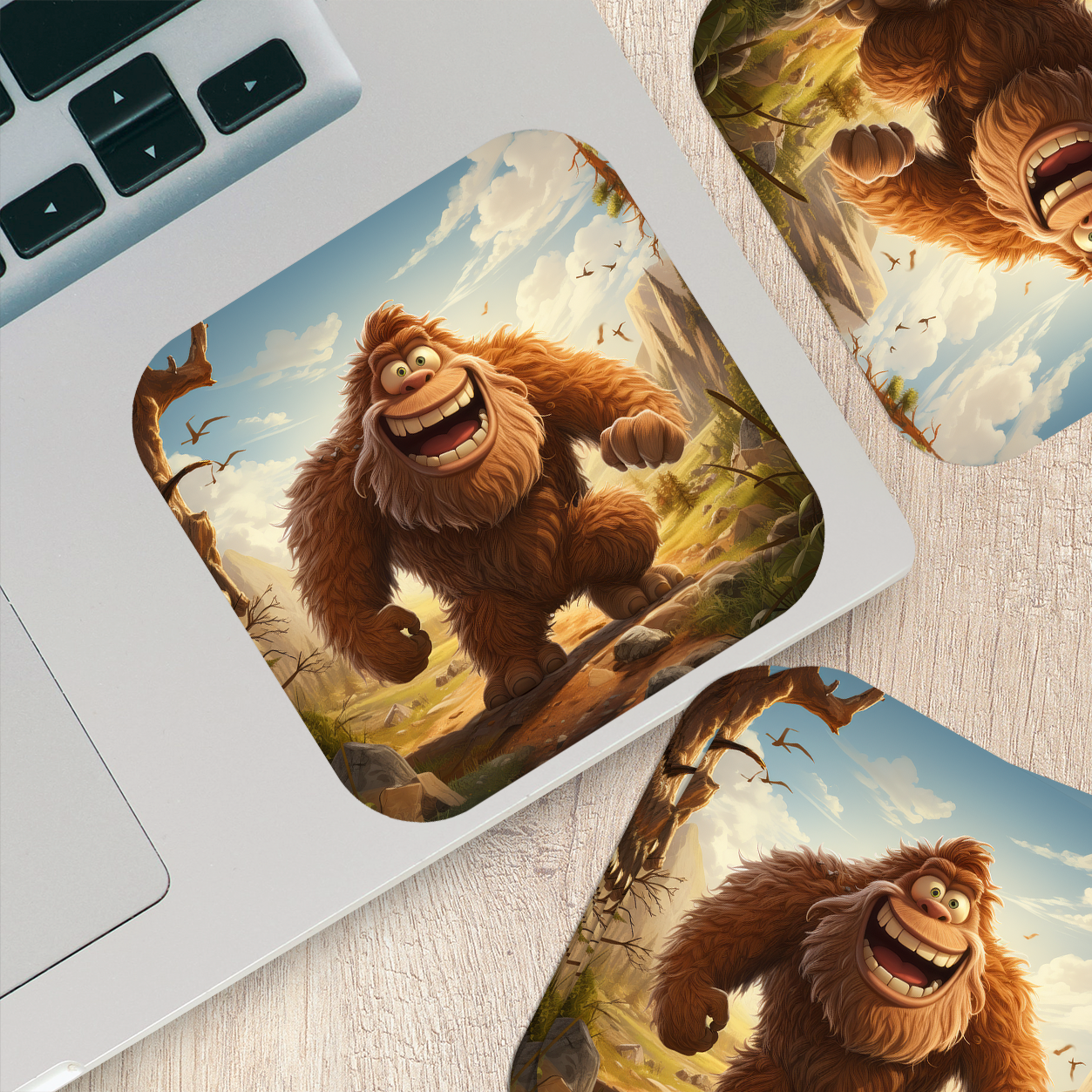 Adorable Bigfoot Vinyl Sticker - Add a Touch of Cryptid Charm!