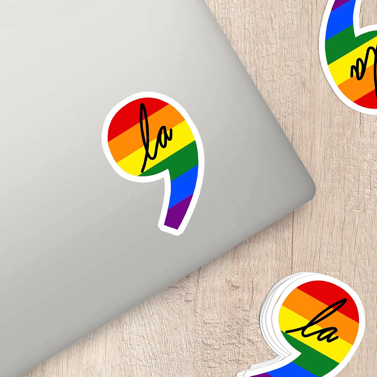 Harris 2024 Vinyl Sticker - Rainbow 'LA