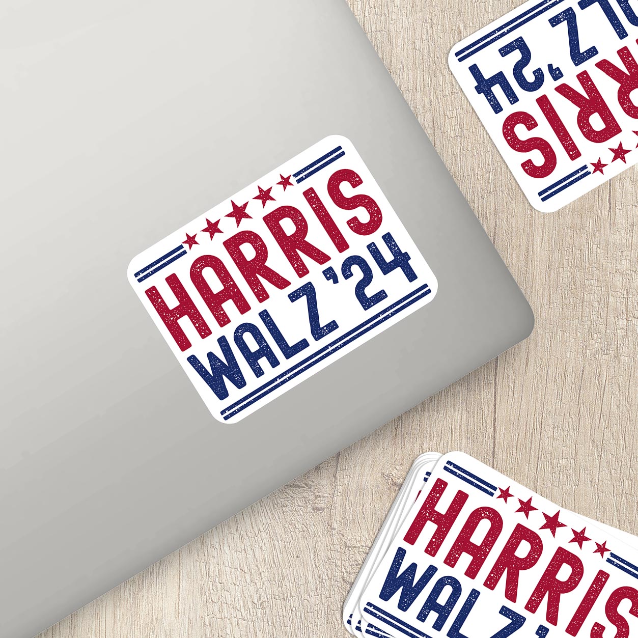 Harris Walz 2024 Vinyl Sticker - Durable and Weatherproof