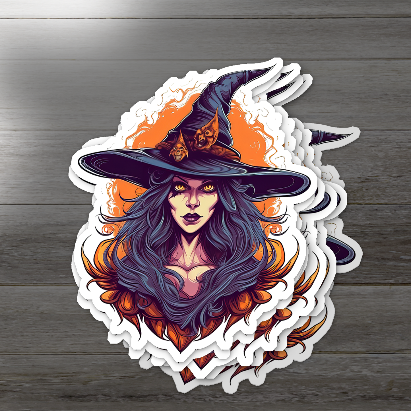 Wicked Witch Vinyl Sticker - Unleash the Magic of Mischief