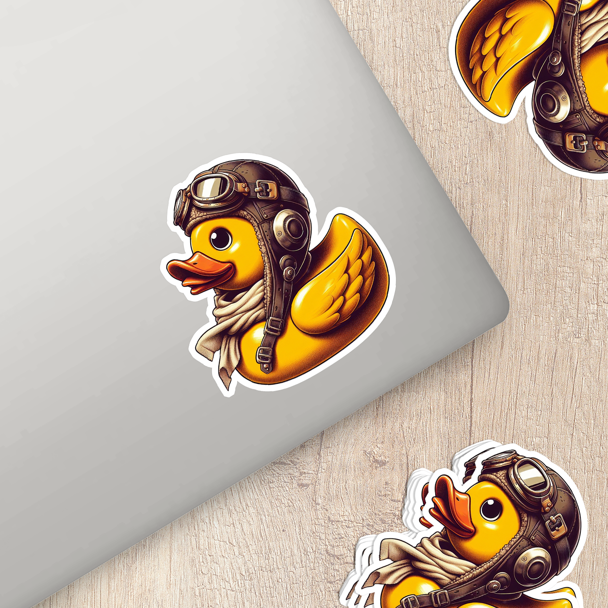 Pilot Rubber Duck Vinyl Sticker