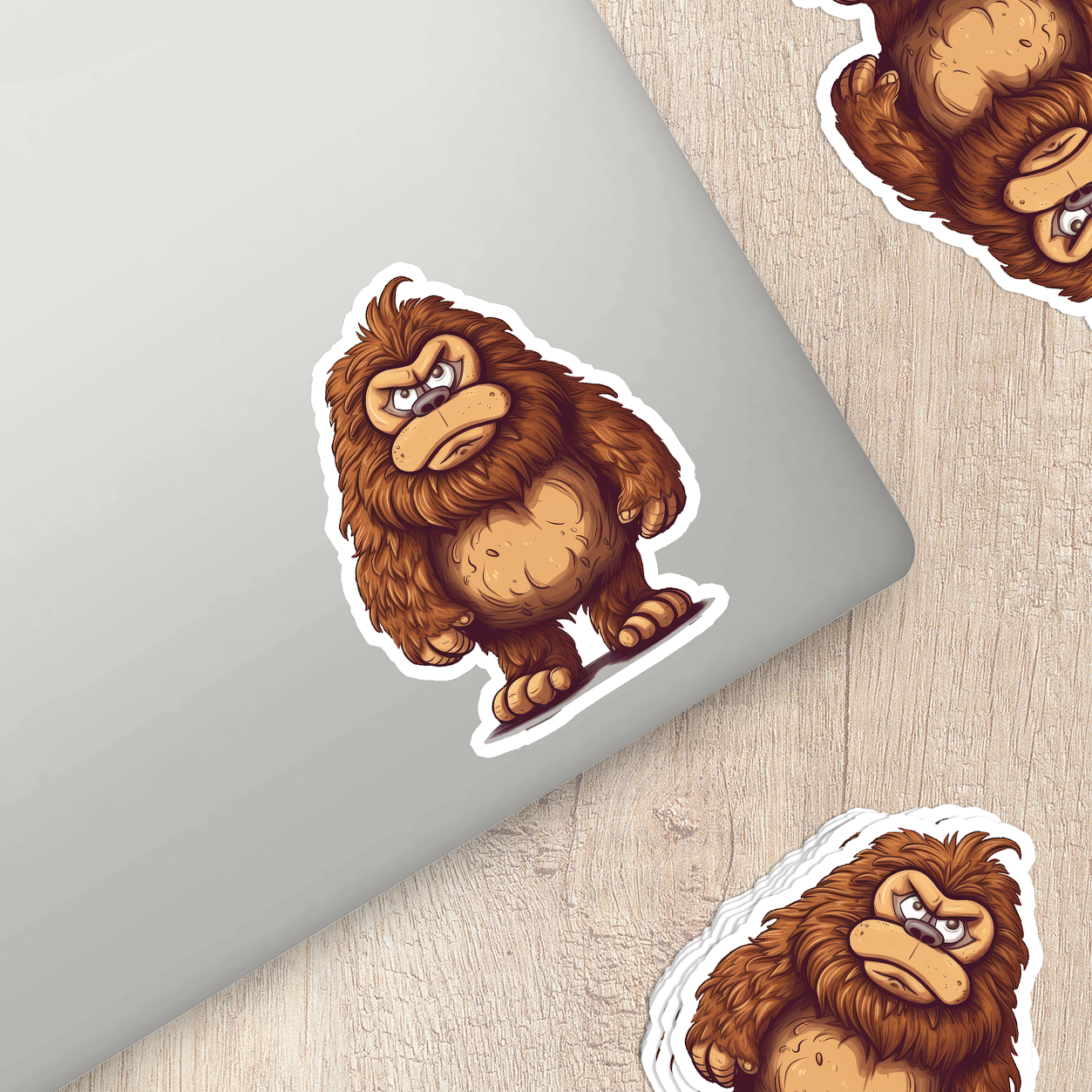 Bigfoot Vinyl Sticker - Embrace the Mystery of the Forest Legend