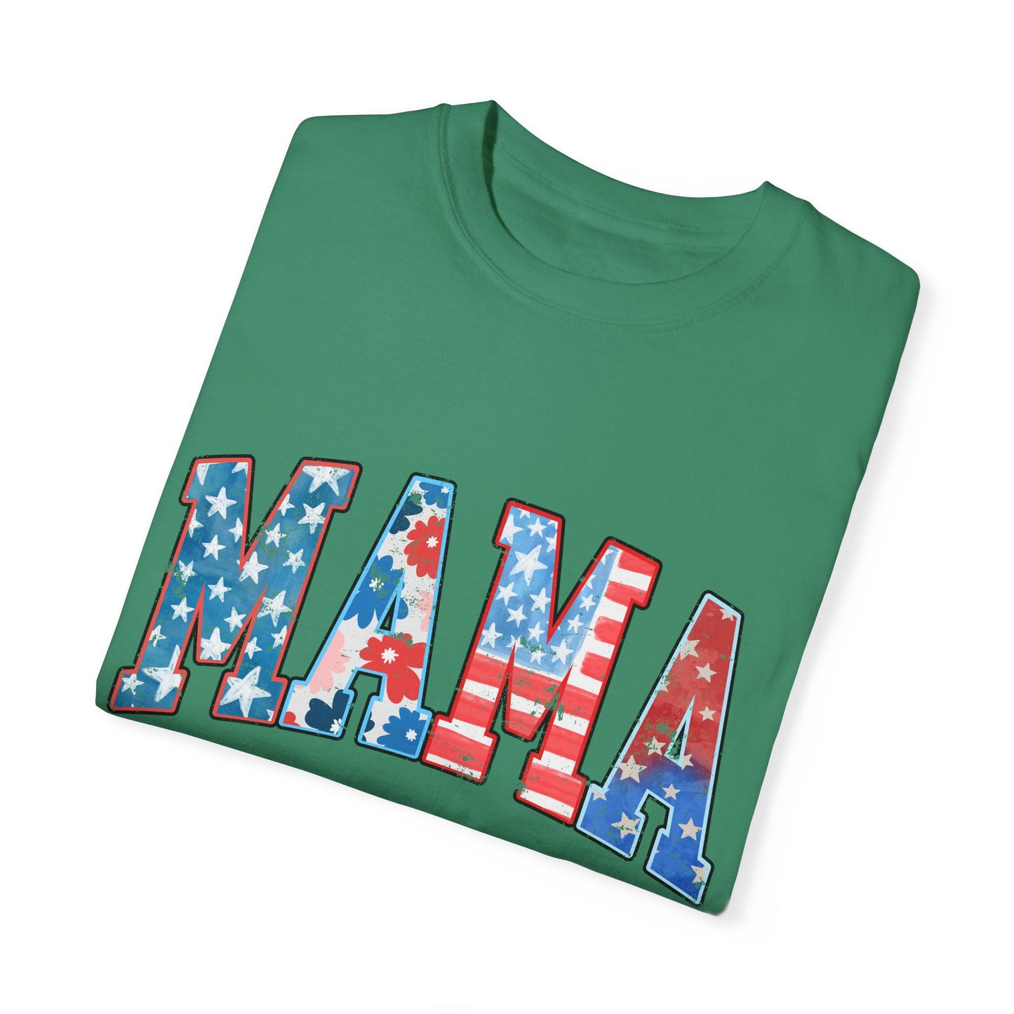 Mama America  Garment-Dyed T-shirt