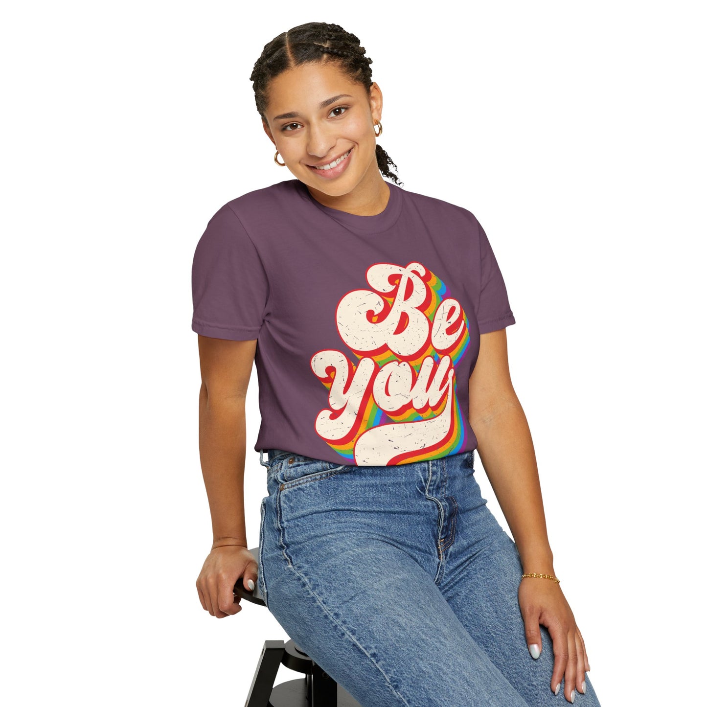 Be You, Unisex Garment-Dyed T-shirt