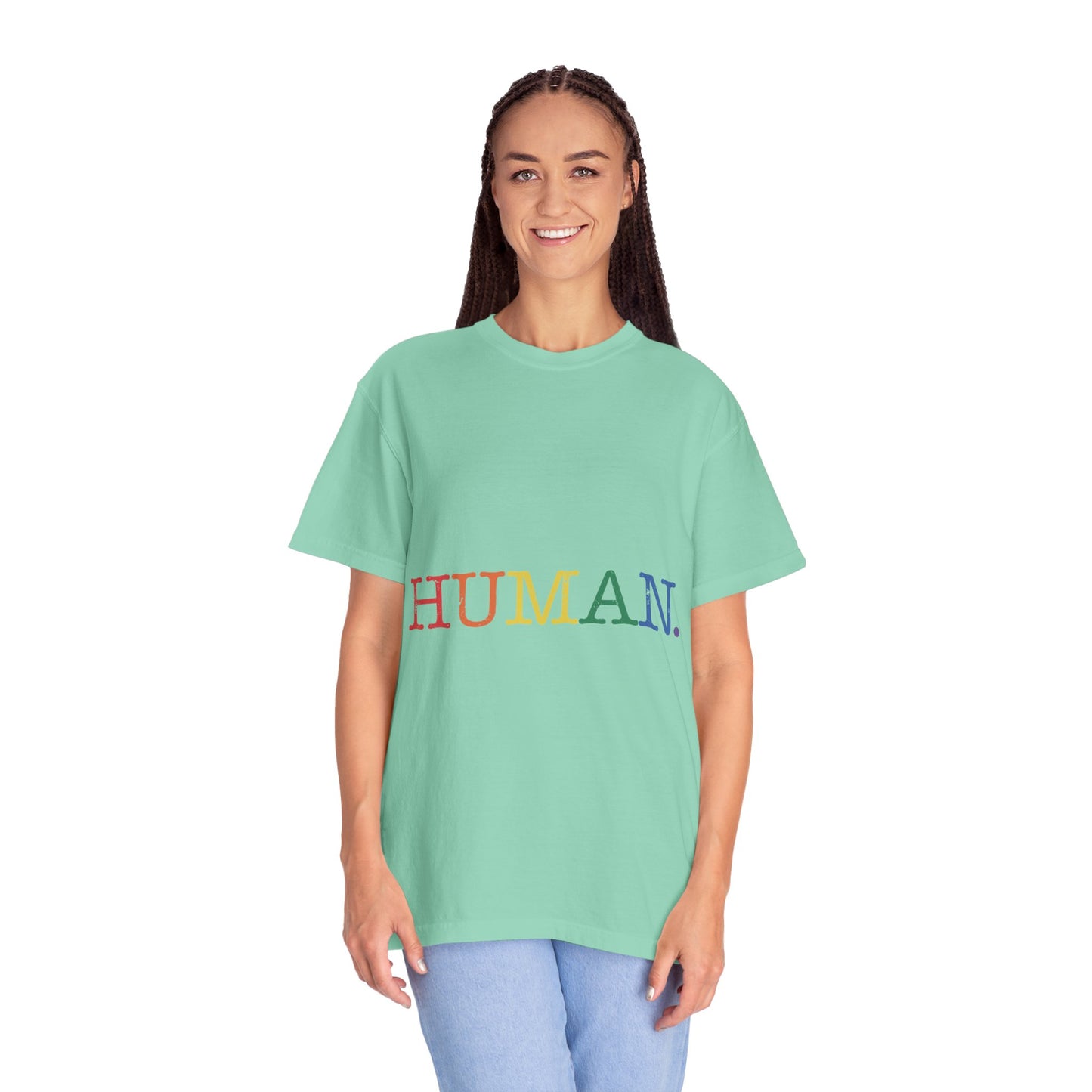 Human Unisex Garment-Dyed T-shirt