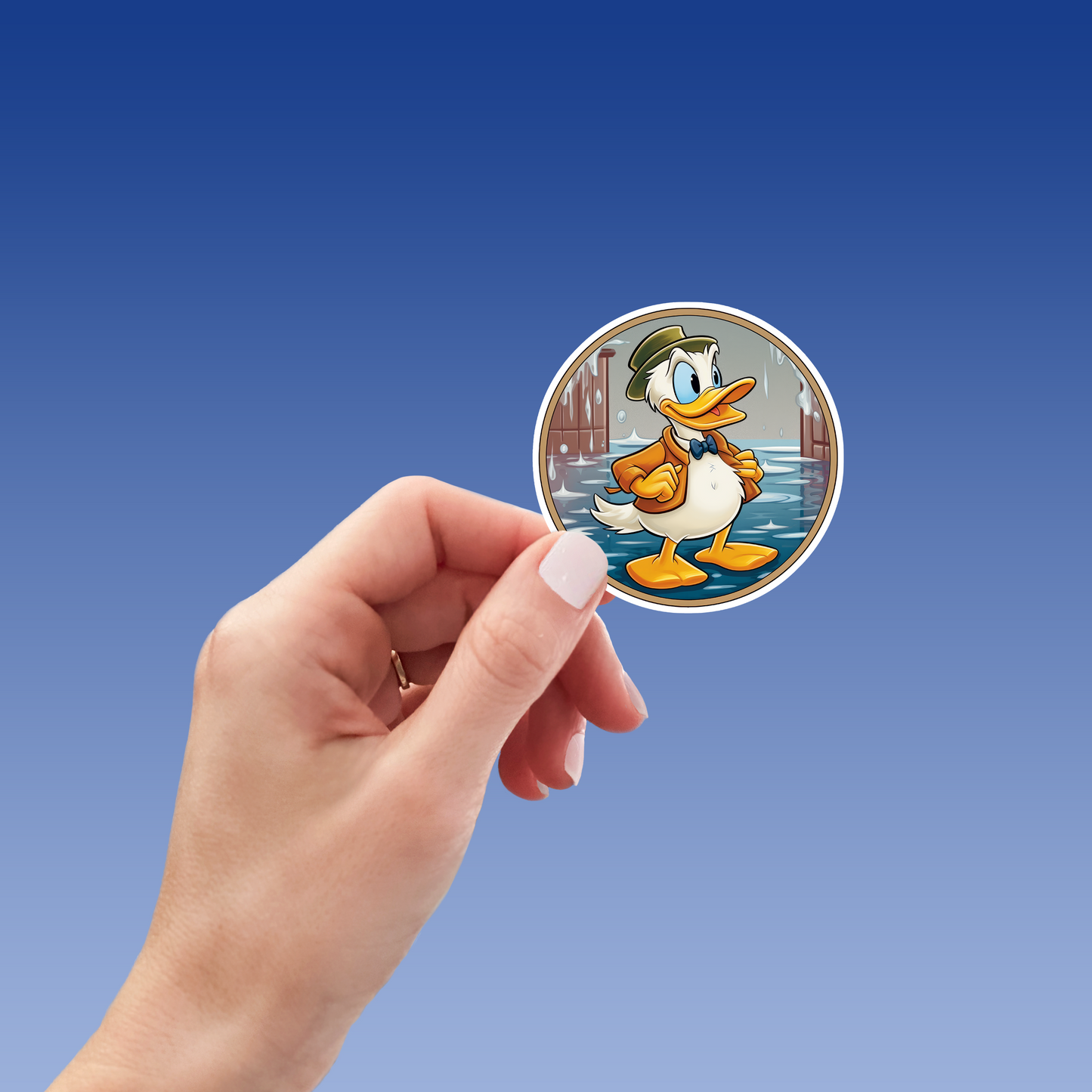 Cute Duck Sticker