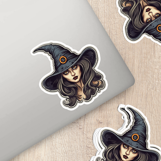 Wicked Witch Vinyl Sticker - Unleash the Magic of Mischief