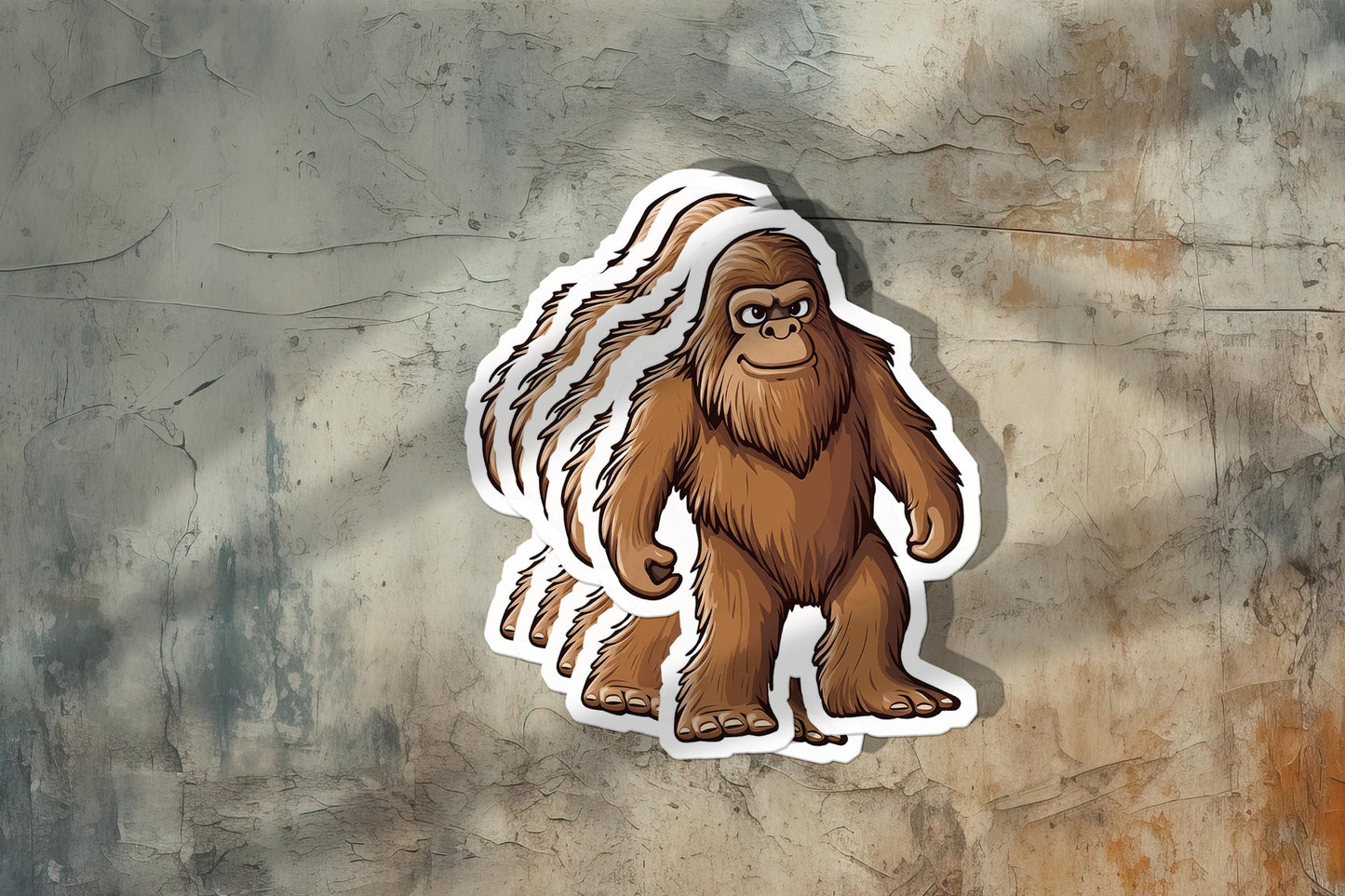 Adorable Bigfoot Vinyl Sticker - Add a Touch of Cryptid Charm!