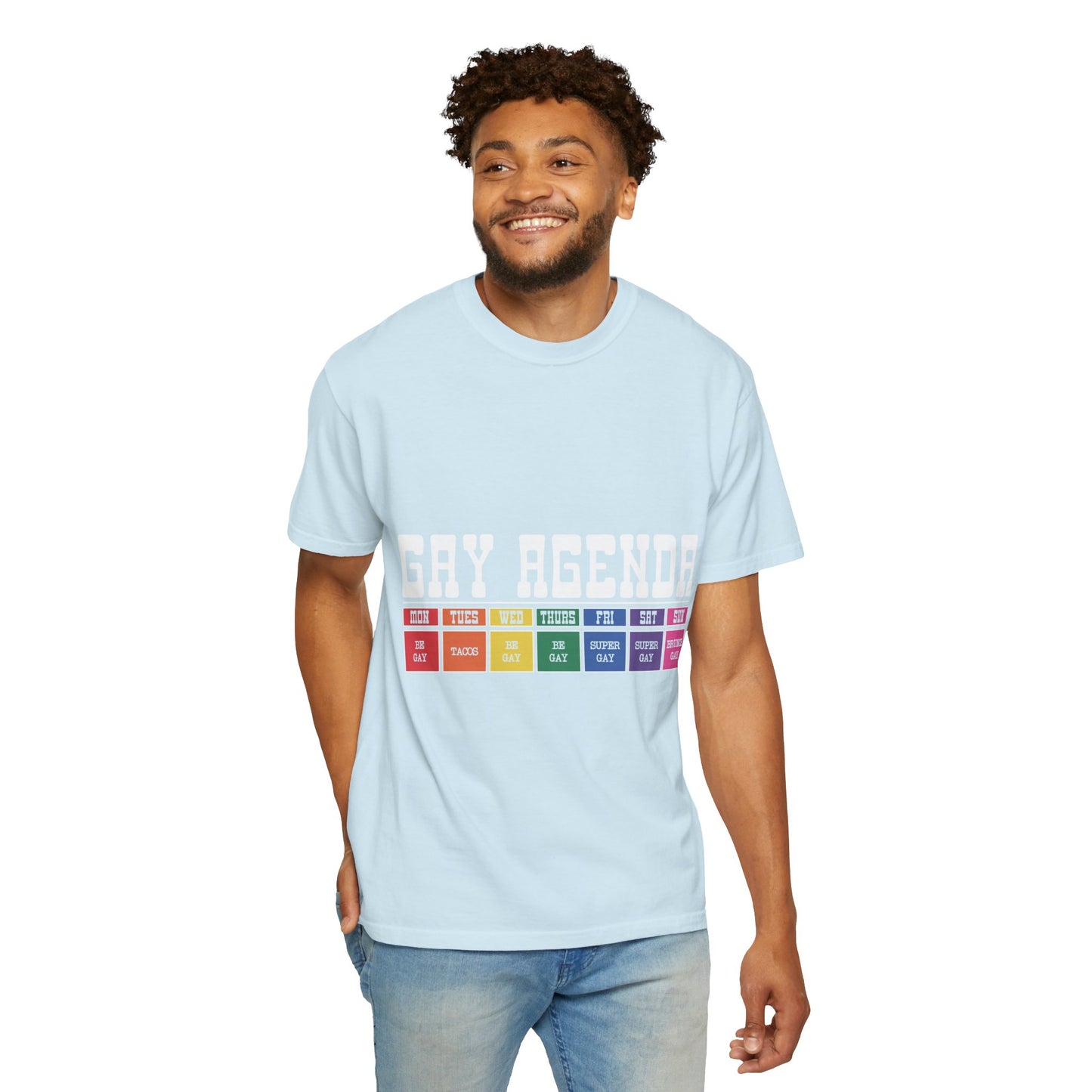 Gay Agenda Unisex Garment-Dyed T-shirt