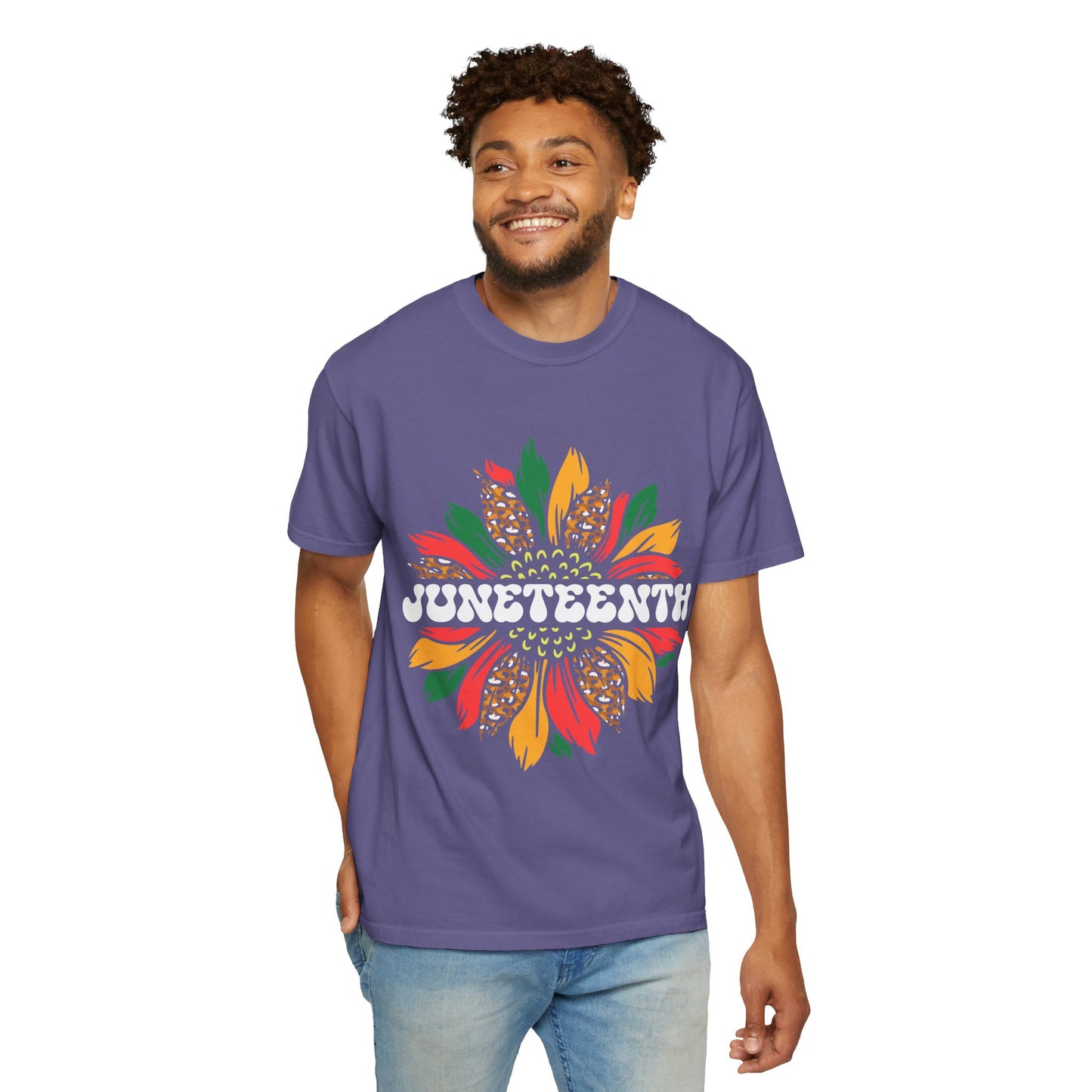 Juneteenth, Unisex Garment-Dyed T-shirt