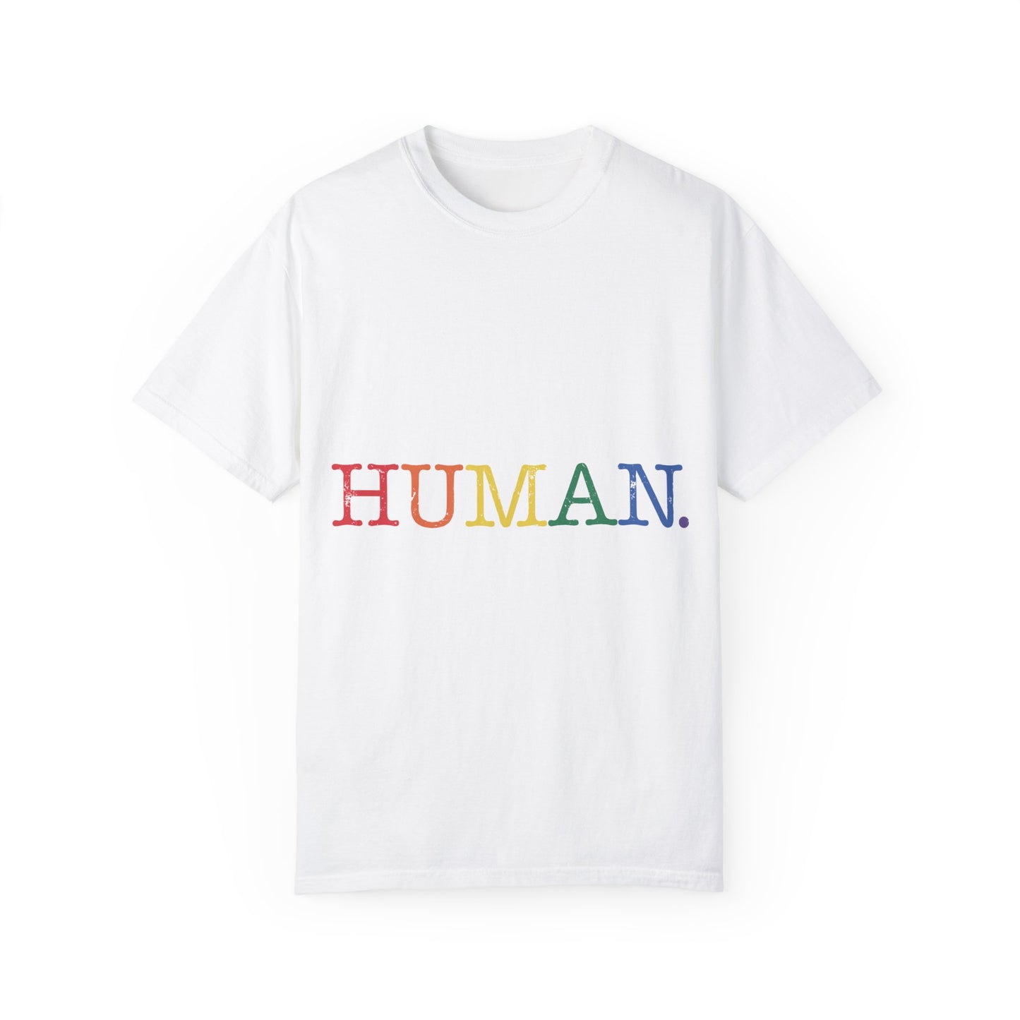 Human Unisex Garment-Dyed T-shirt