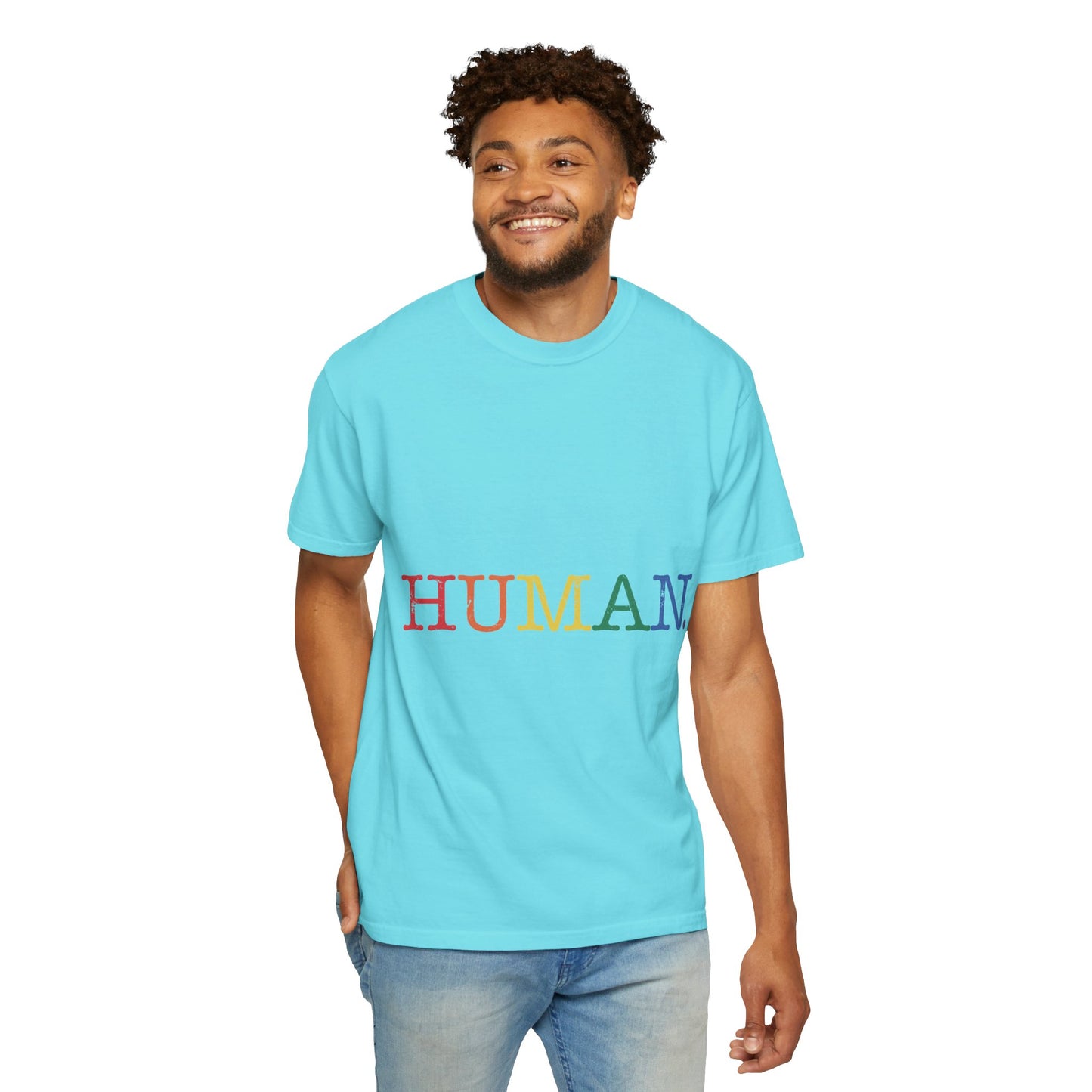 Human Unisex Garment-Dyed T-shirt