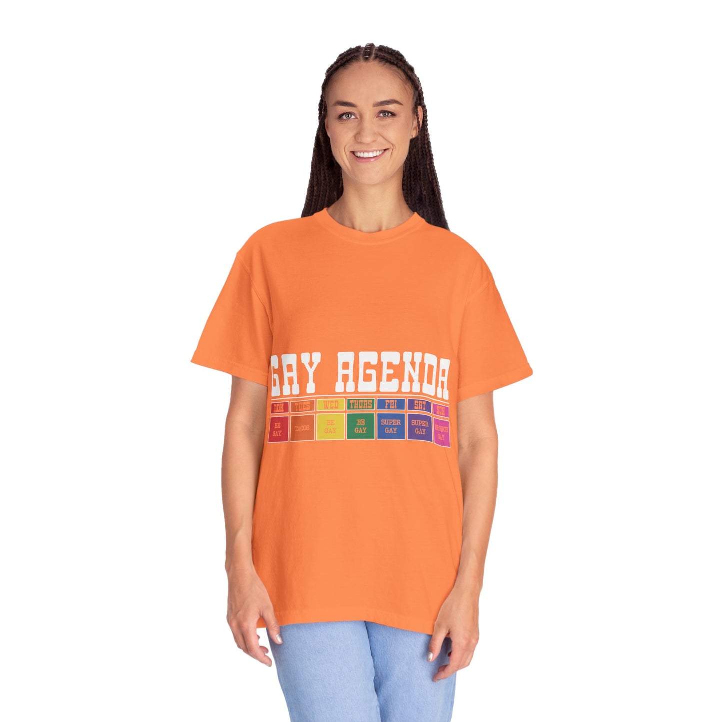 Gay Agenda Unisex Garment-Dyed T-shirt