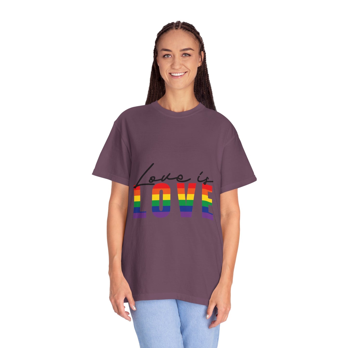 Love is Love, Unisex Garment-Dyed T-shirt