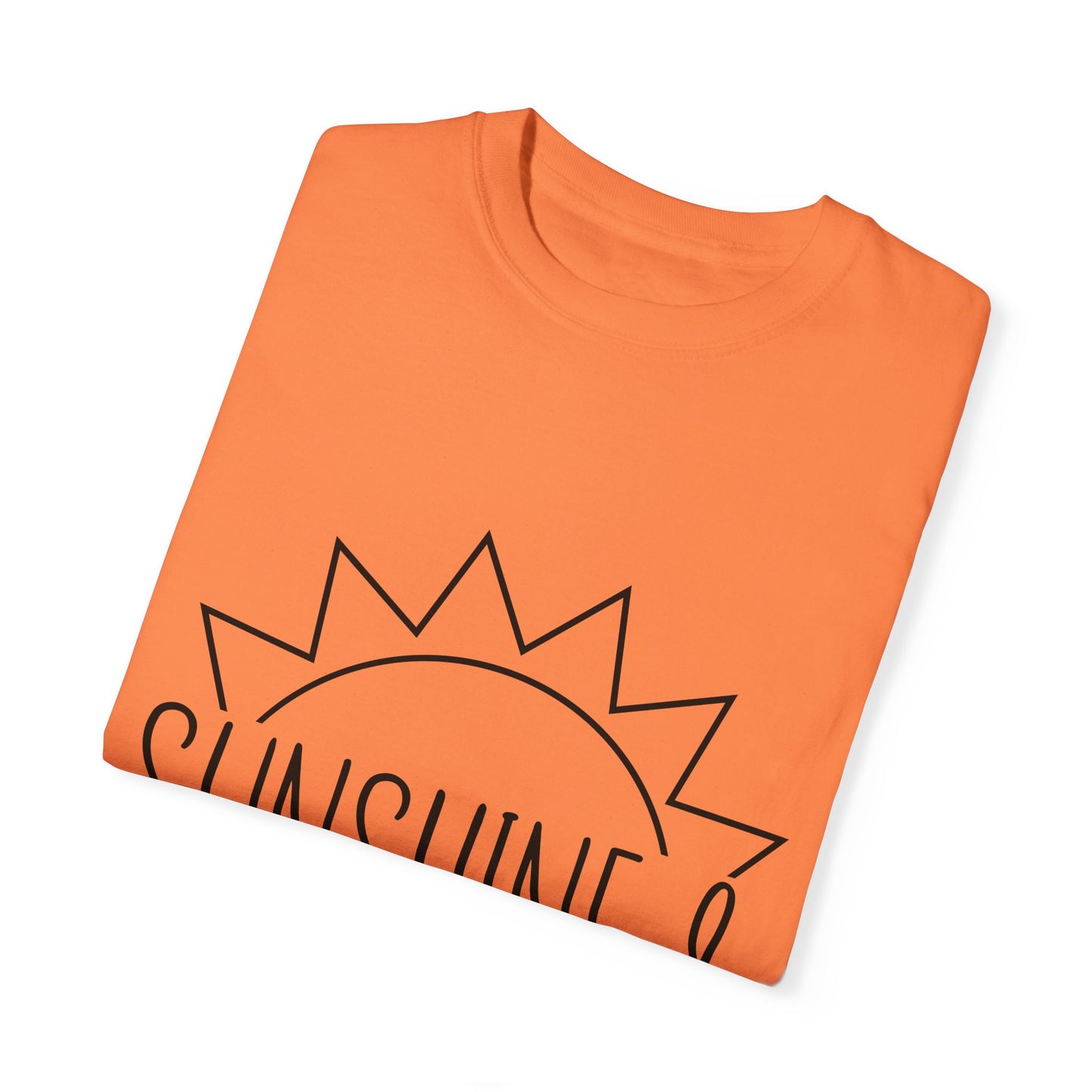 Sunshine & Summertime Unisex Garment-Dyed T-shirt