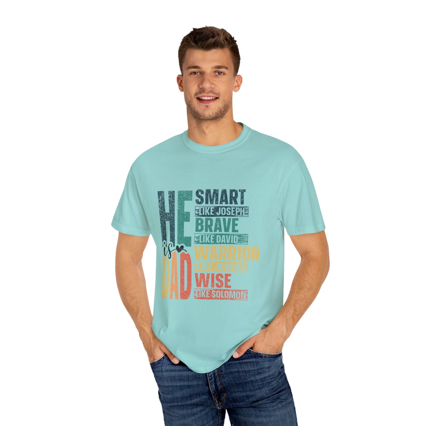 He is Smart like Jospeh,  Men's Garment-Dyed T-shirt