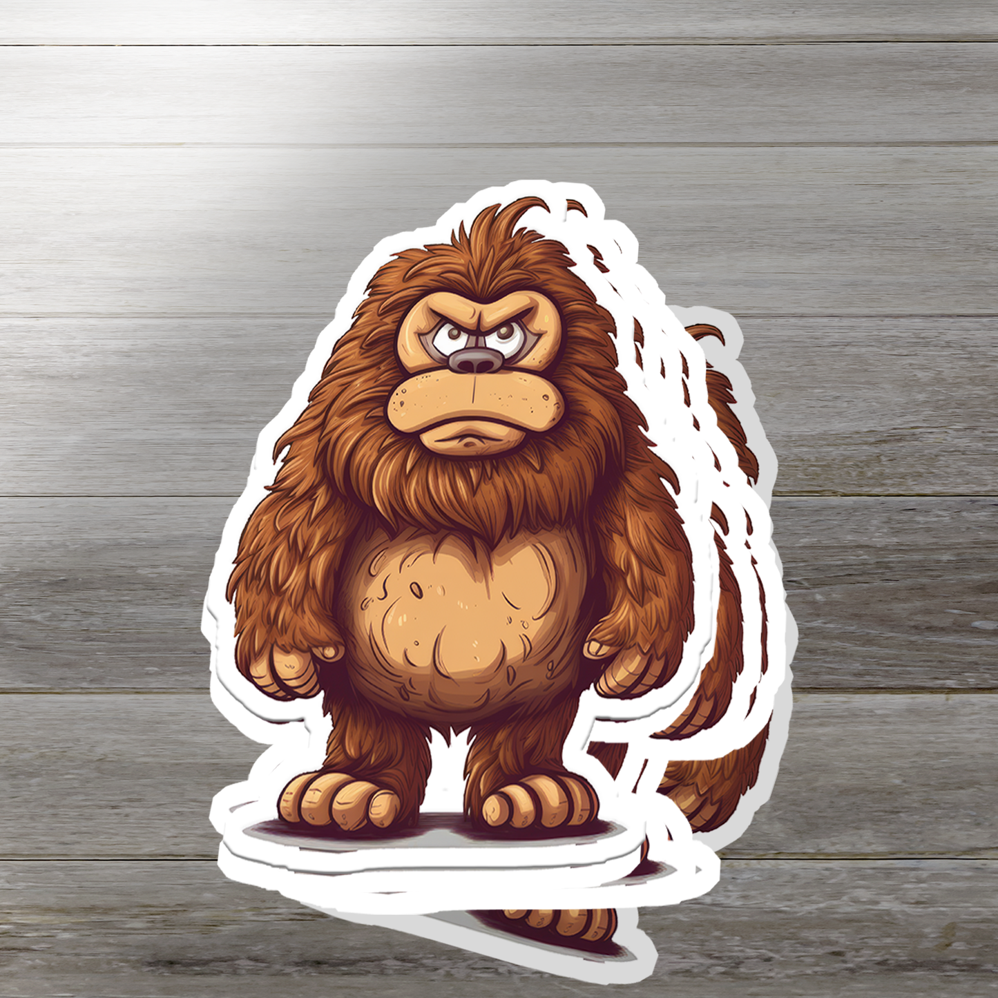 Bigfoot Vinyl Sticker - Embrace the Mystery of the Forest Legend