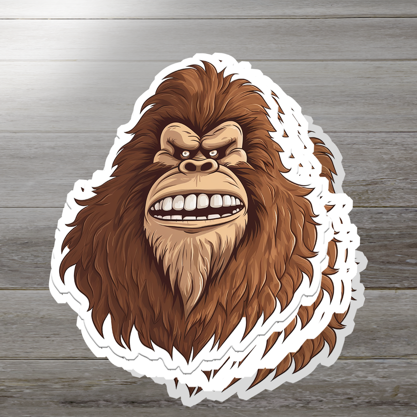 Bigfoot Vinyl Sticker - Embrace the Mystery of the Forest Legend