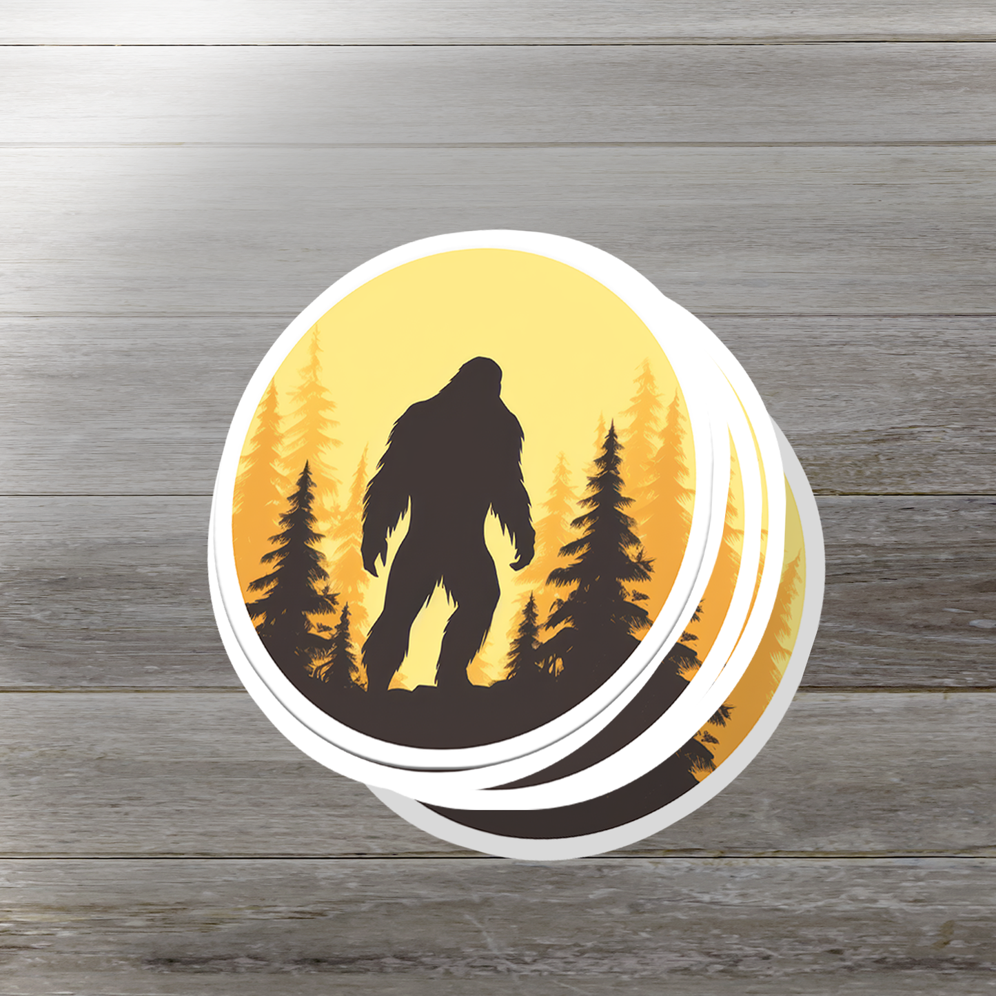 Bigfoot Vinyl Sticker - Embrace the Mystery of the Forest Legend