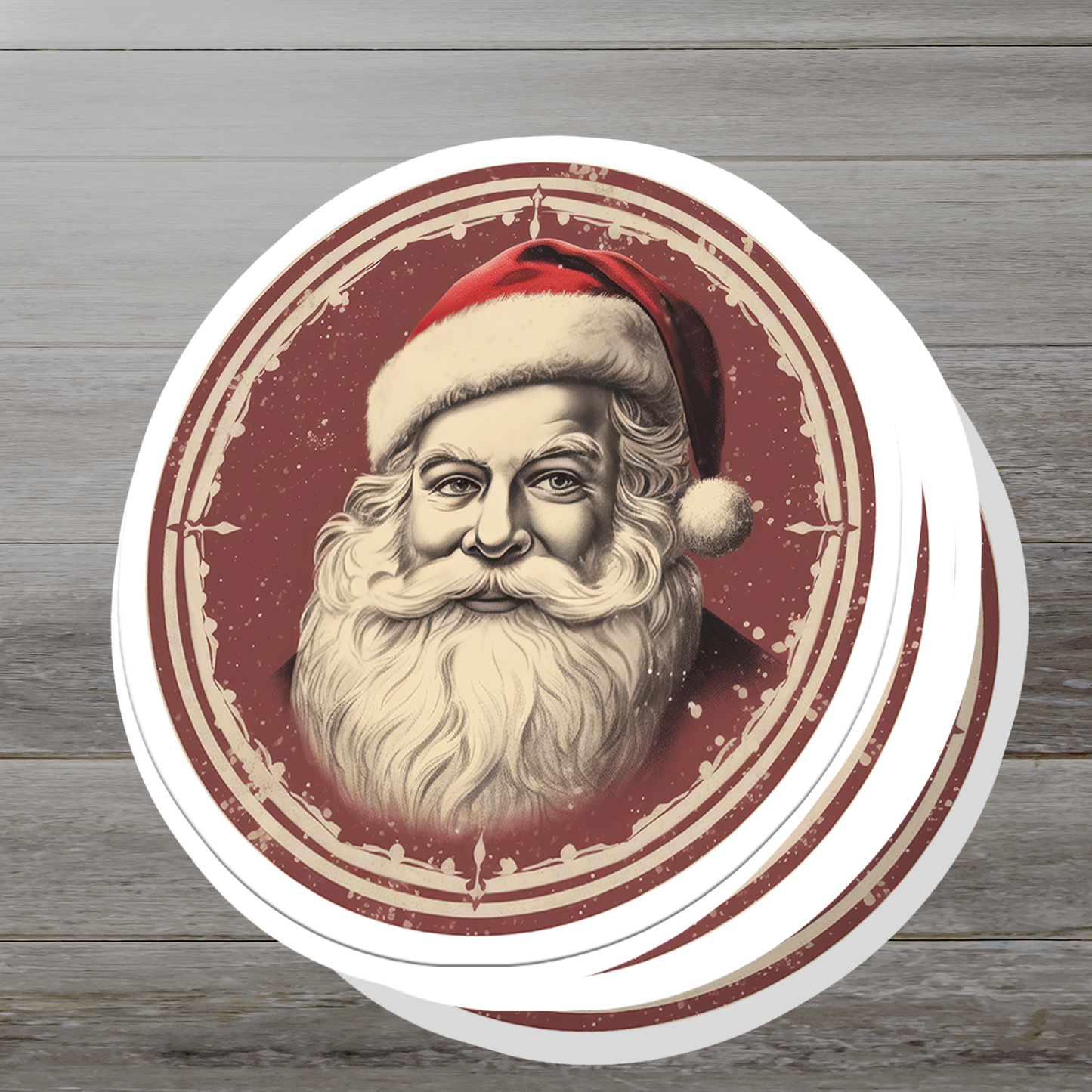 Santa Claus Vinyl Sticker - Bring the Magic of Christmas Anywhere