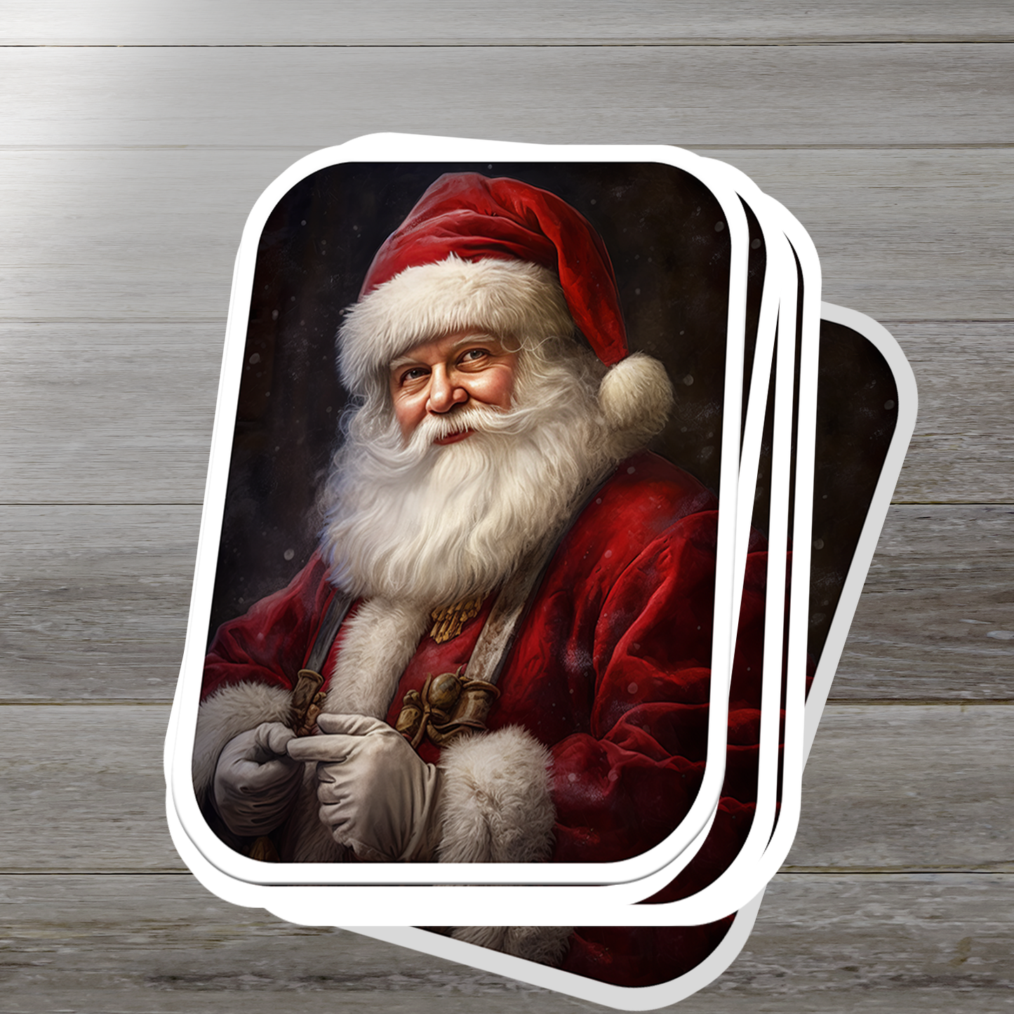 Santa Claus Vinyl Sticker - Bring the Magic of Christmas Anywhere