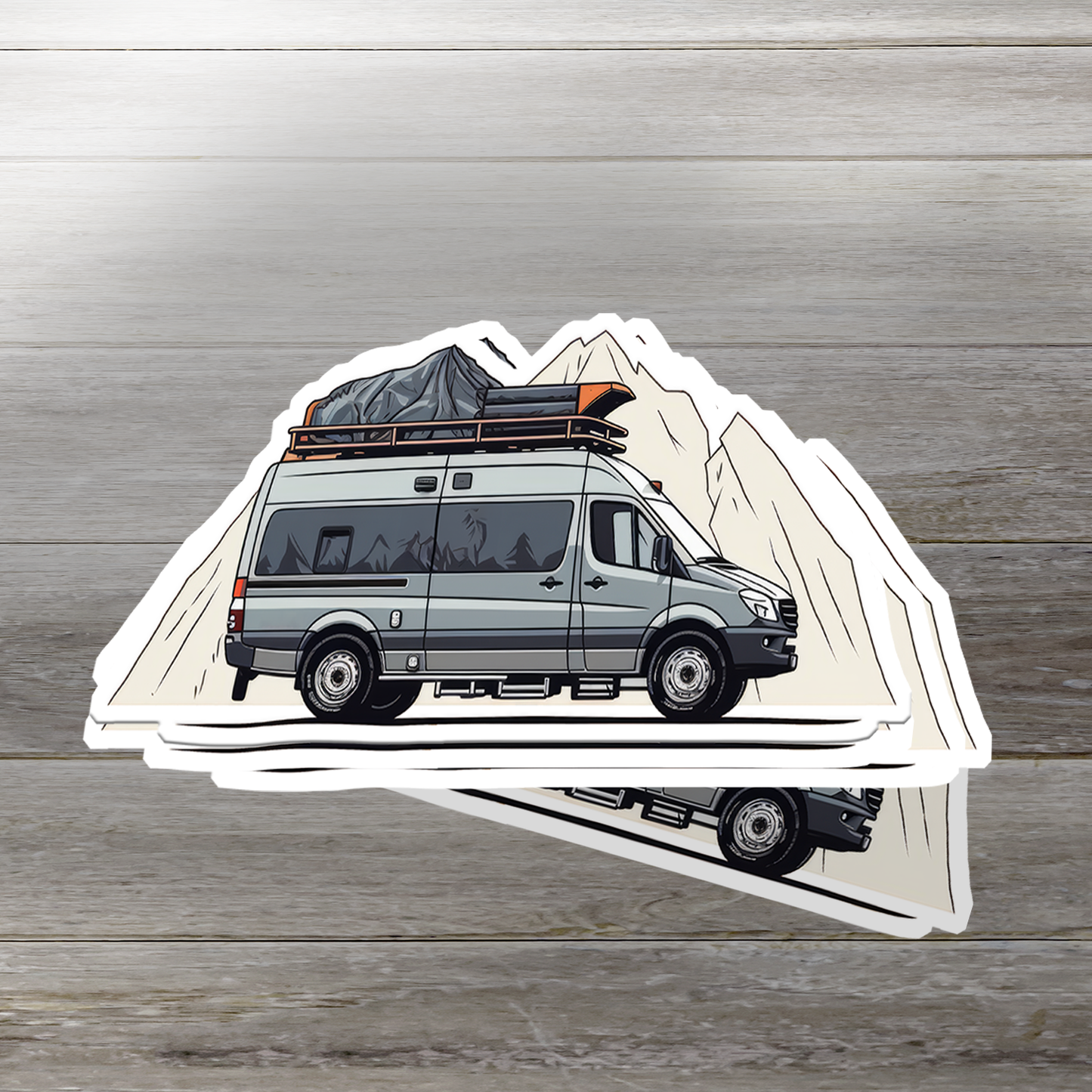 Van Life Vinyl Sticker - Celebrate the Freedom of the Road