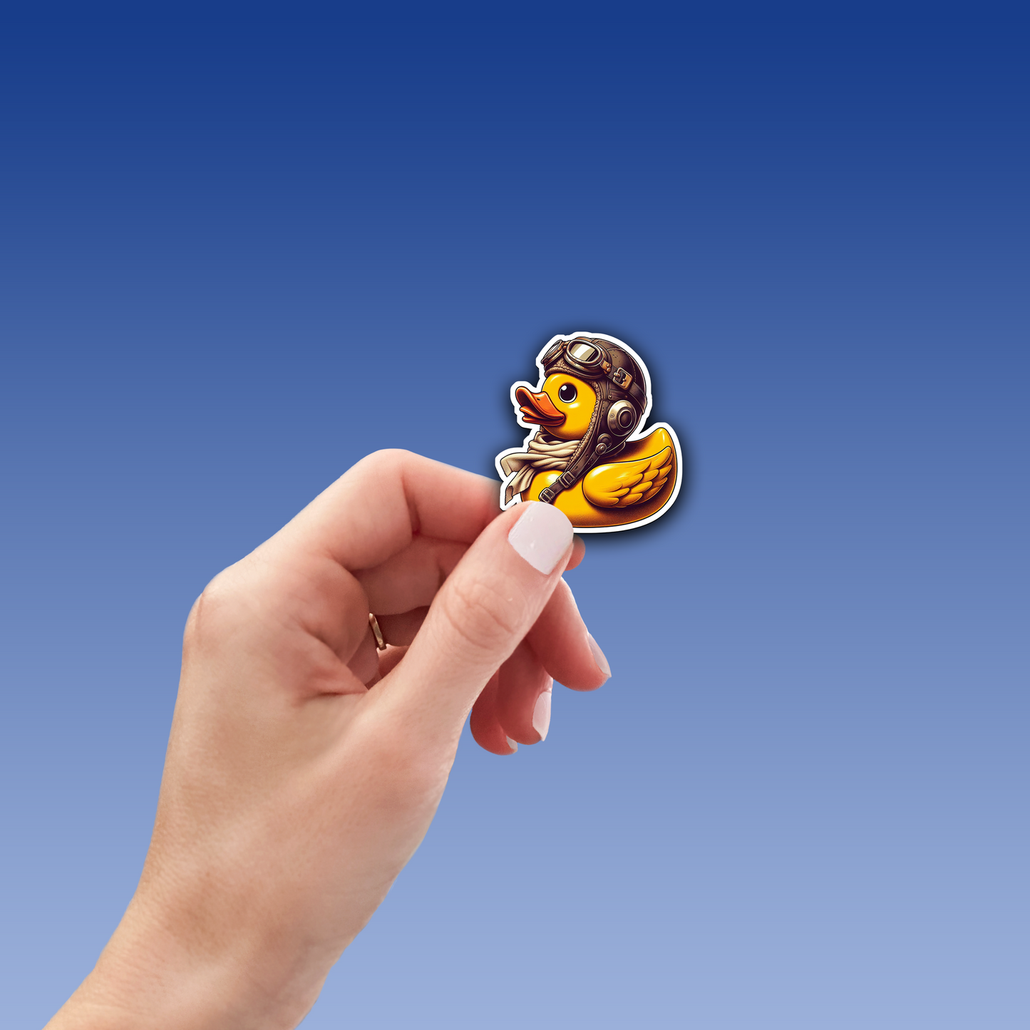 Pilot Rubber Duck Vinyl Sticker