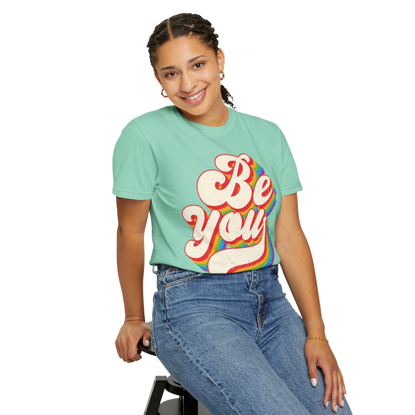 Be You, Unisex Garment-Dyed T-shirt