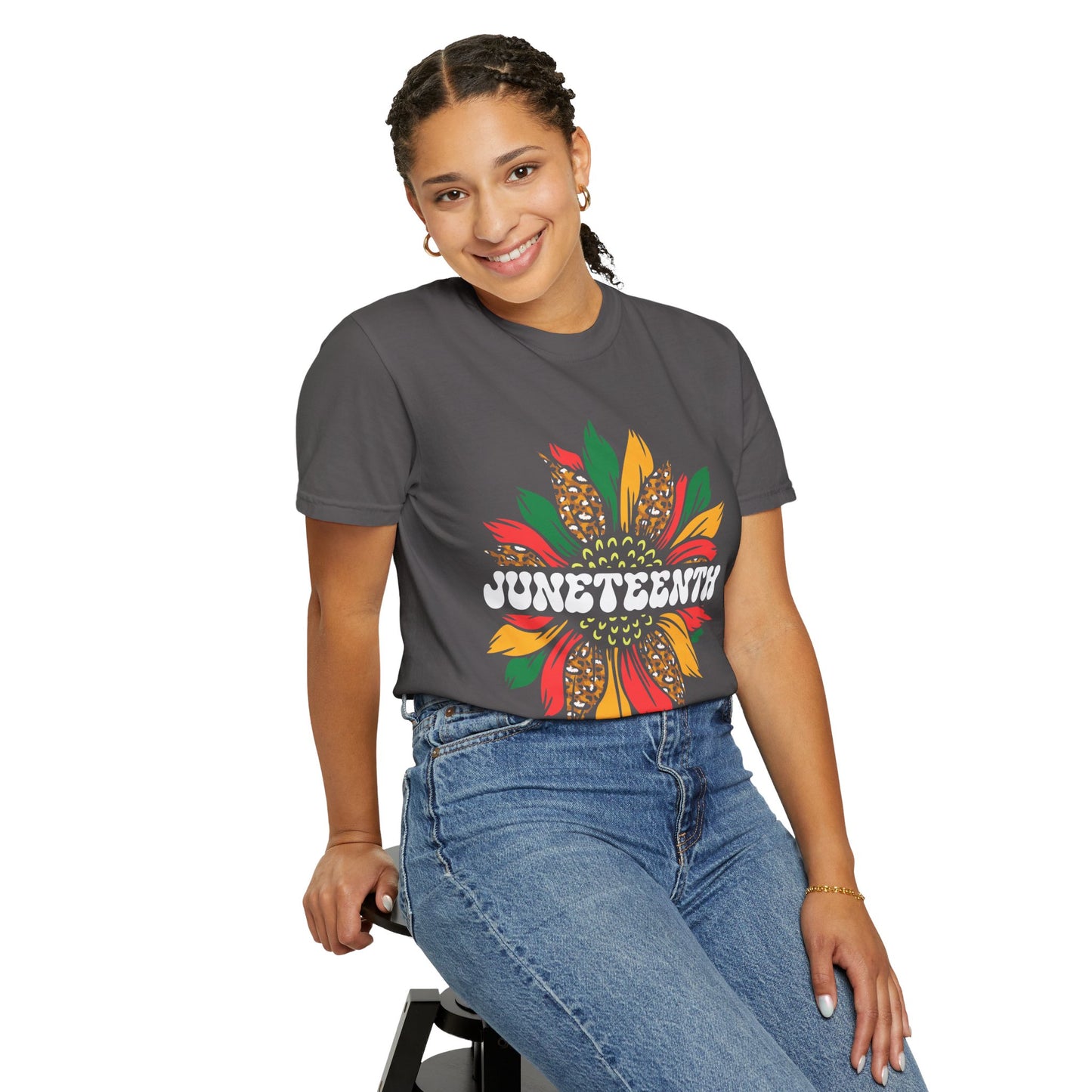 Juneteenth, Unisex Garment-Dyed T-shirt