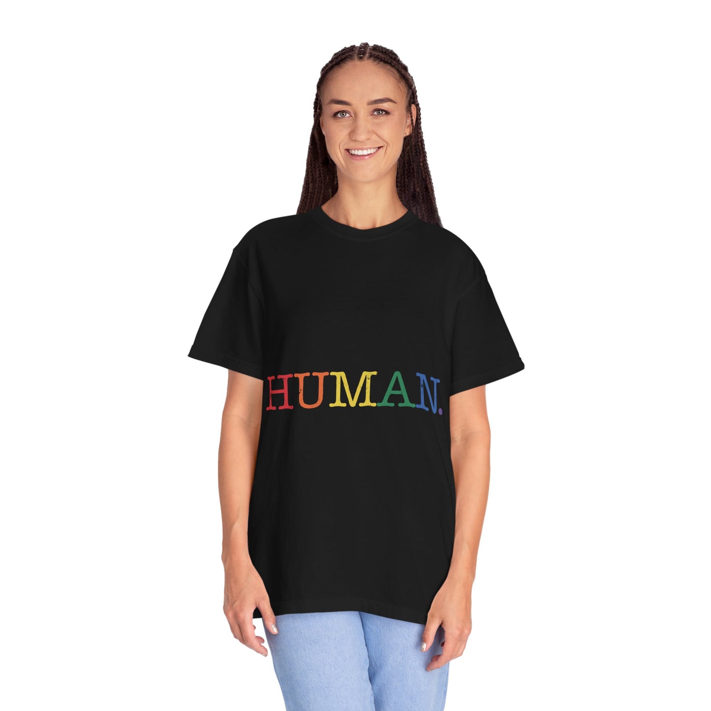 Human Unisex Garment-Dyed T-shirt