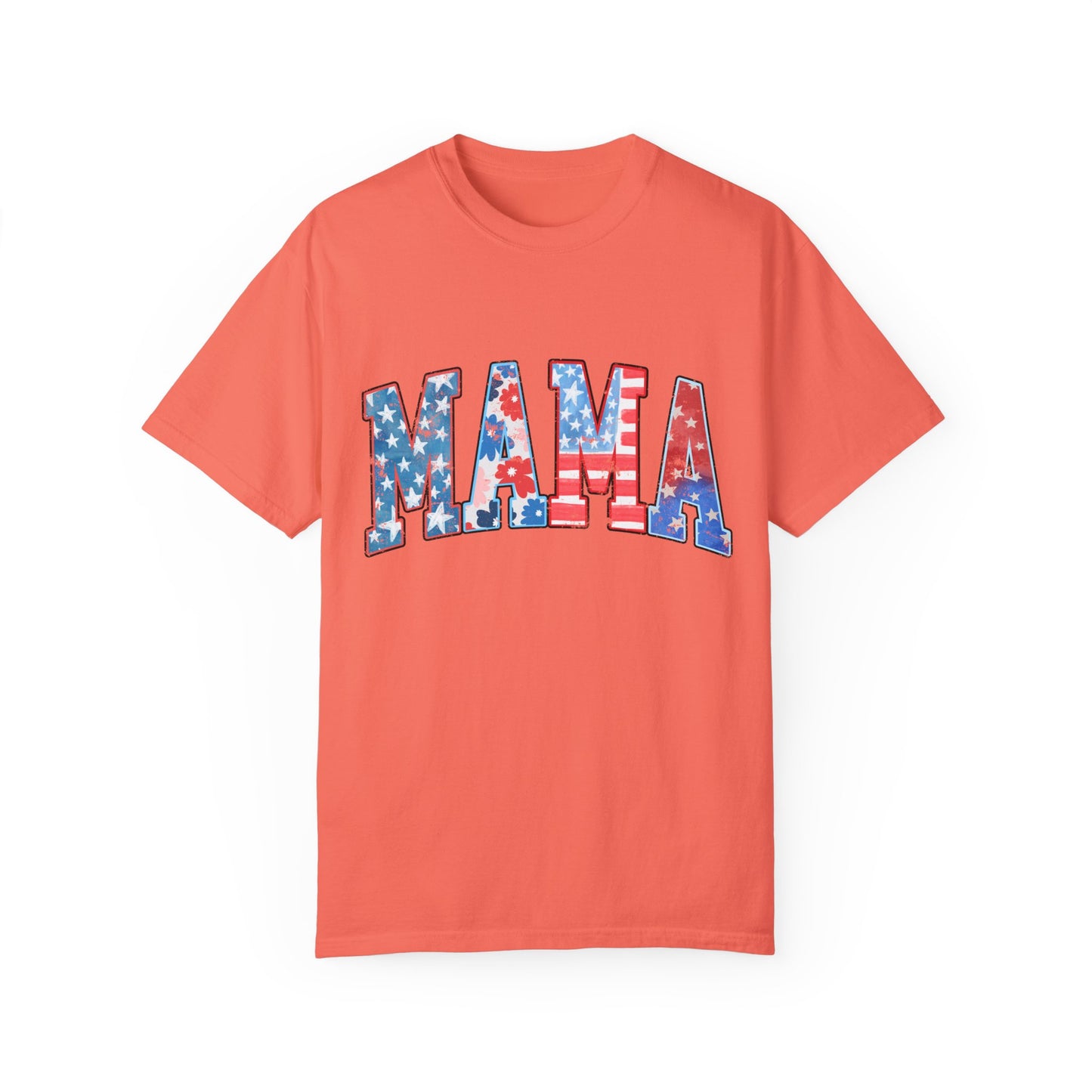 Mama America  Garment-Dyed T-shirt