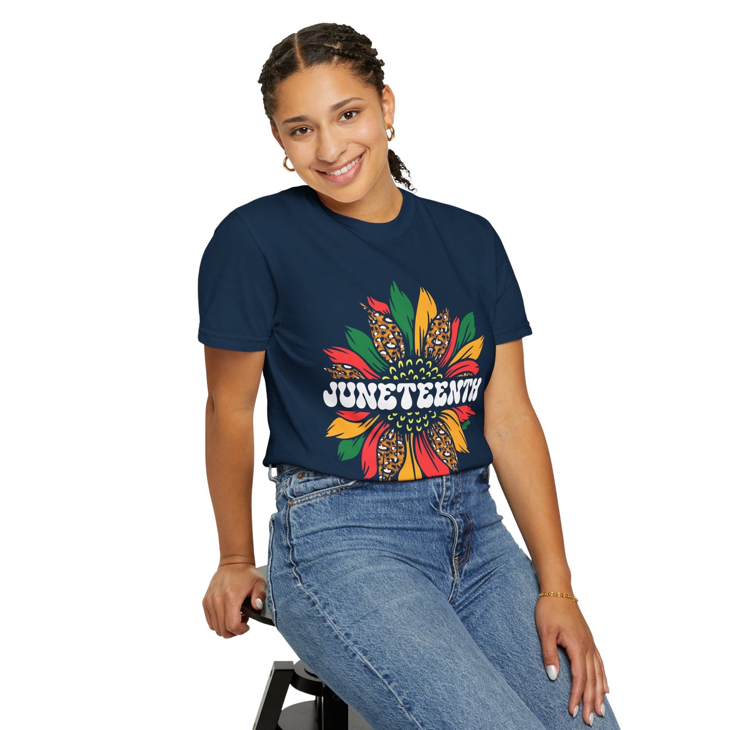 Juneteenth, Unisex Garment-Dyed T-shirt