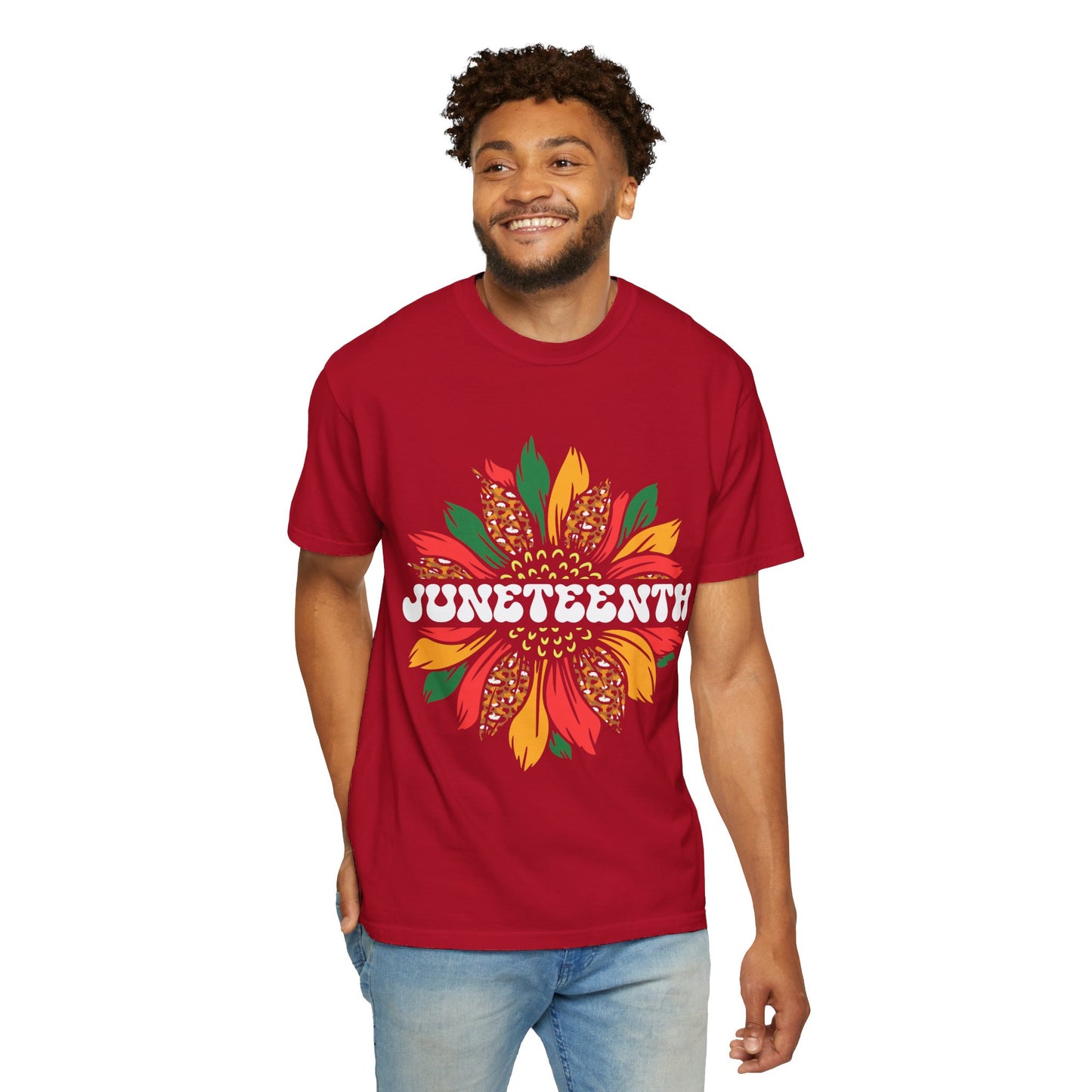 Juneteenth, Unisex Garment-Dyed T-shirt