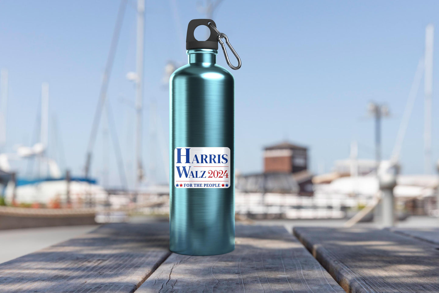 Harris Walz 2024 Vinyl Sticker - Durable and Weatherproof