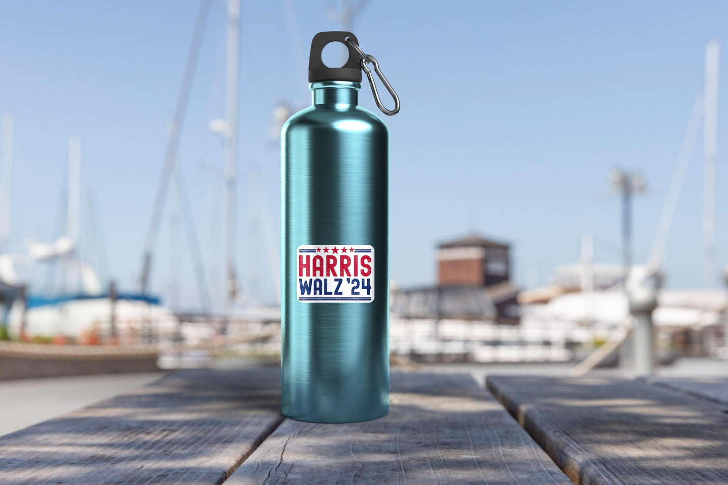 Harris Walz 2024 Vinyl Sticker - Durable and Weatherproof